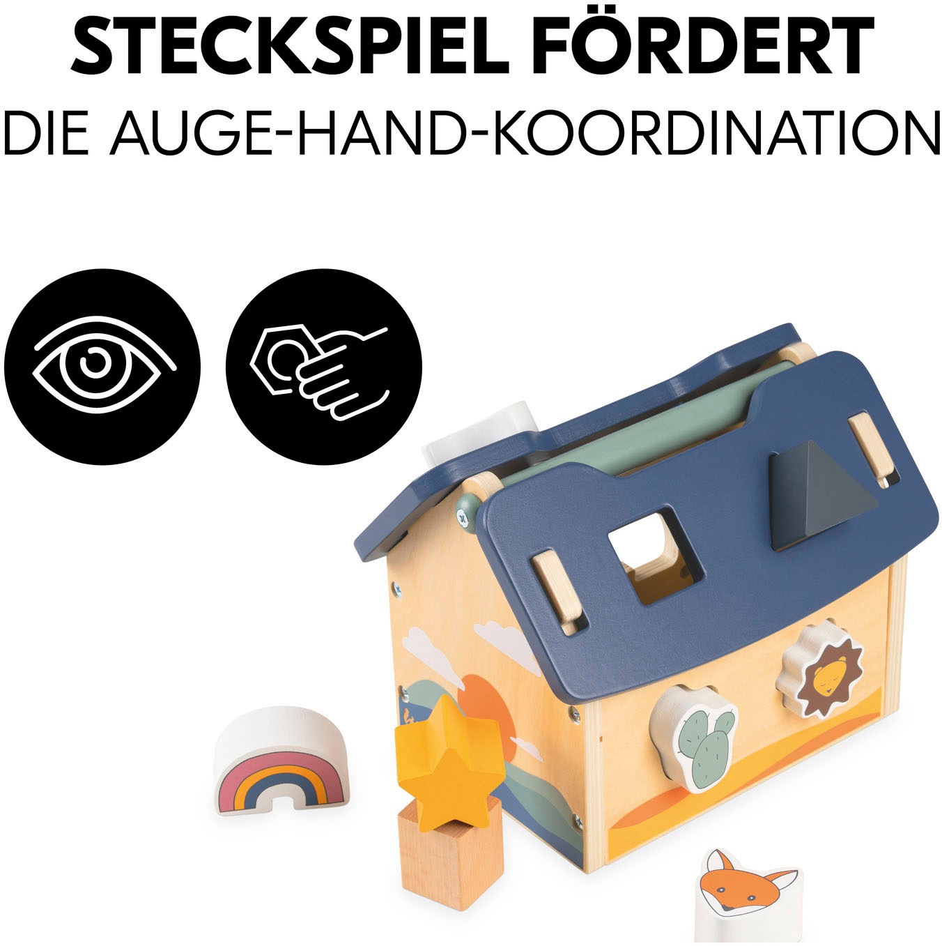 Hauck Steckspielzeug »Sort N Build«, FSC® - schützt Wald - weltweit