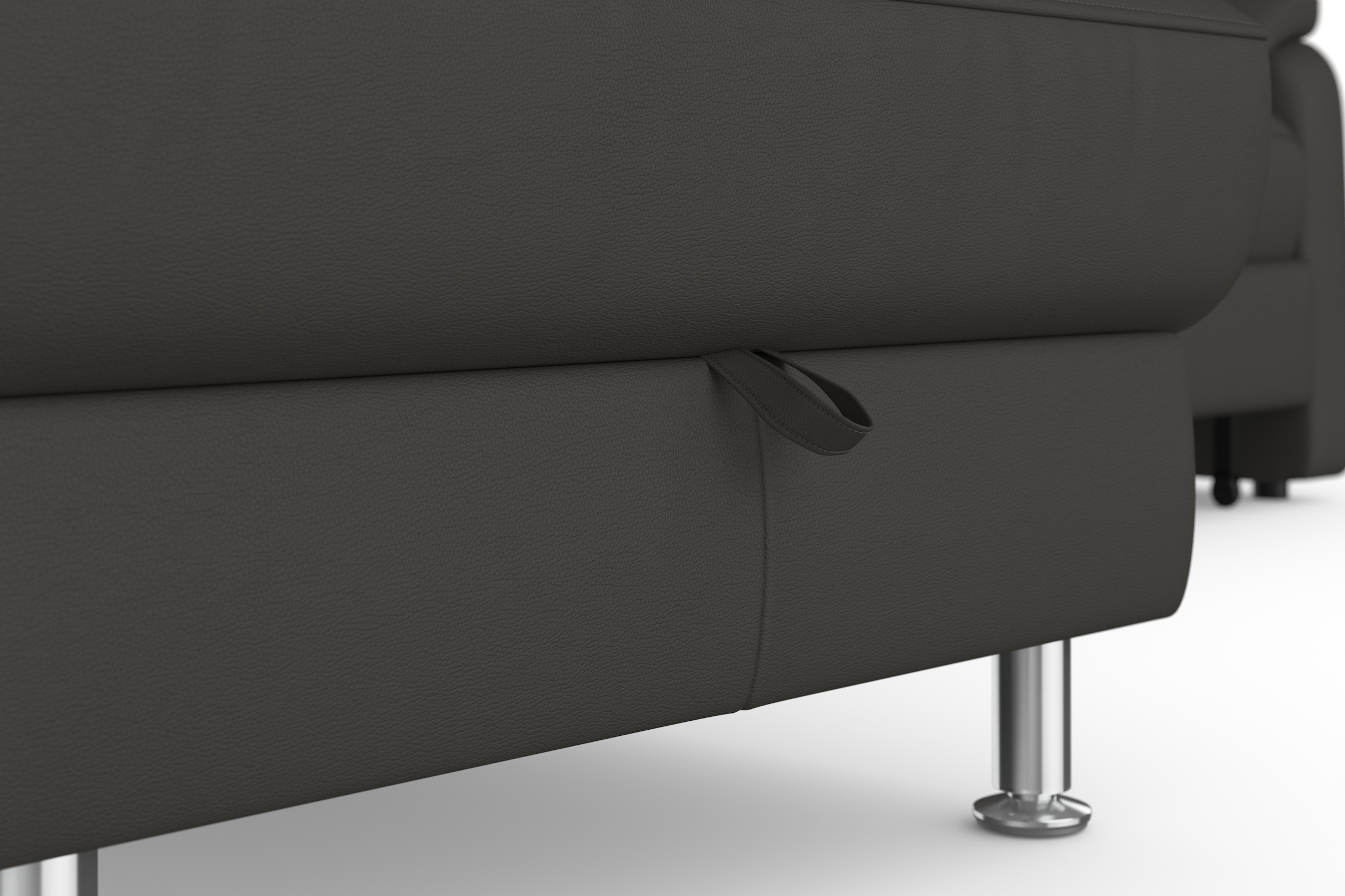 sit&more Ecksofa »Freetown L-Form«, inklusive Kopfteilverstellung und komfortablem Federkern