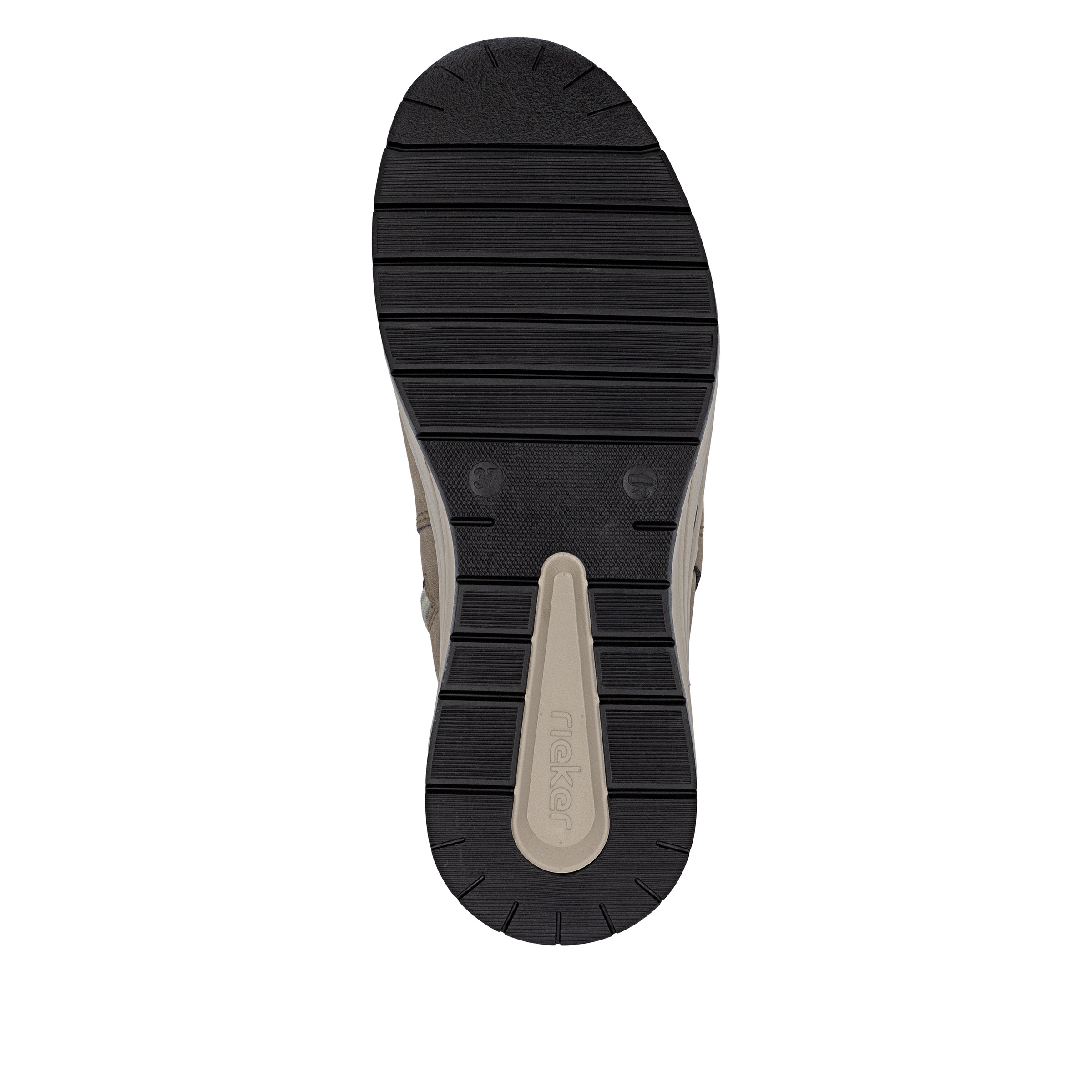 Rieker Slip-On Sneaker, Boots, Stiefelette, High Top Sneaker, Keilboots mit Stretcheinsatz
