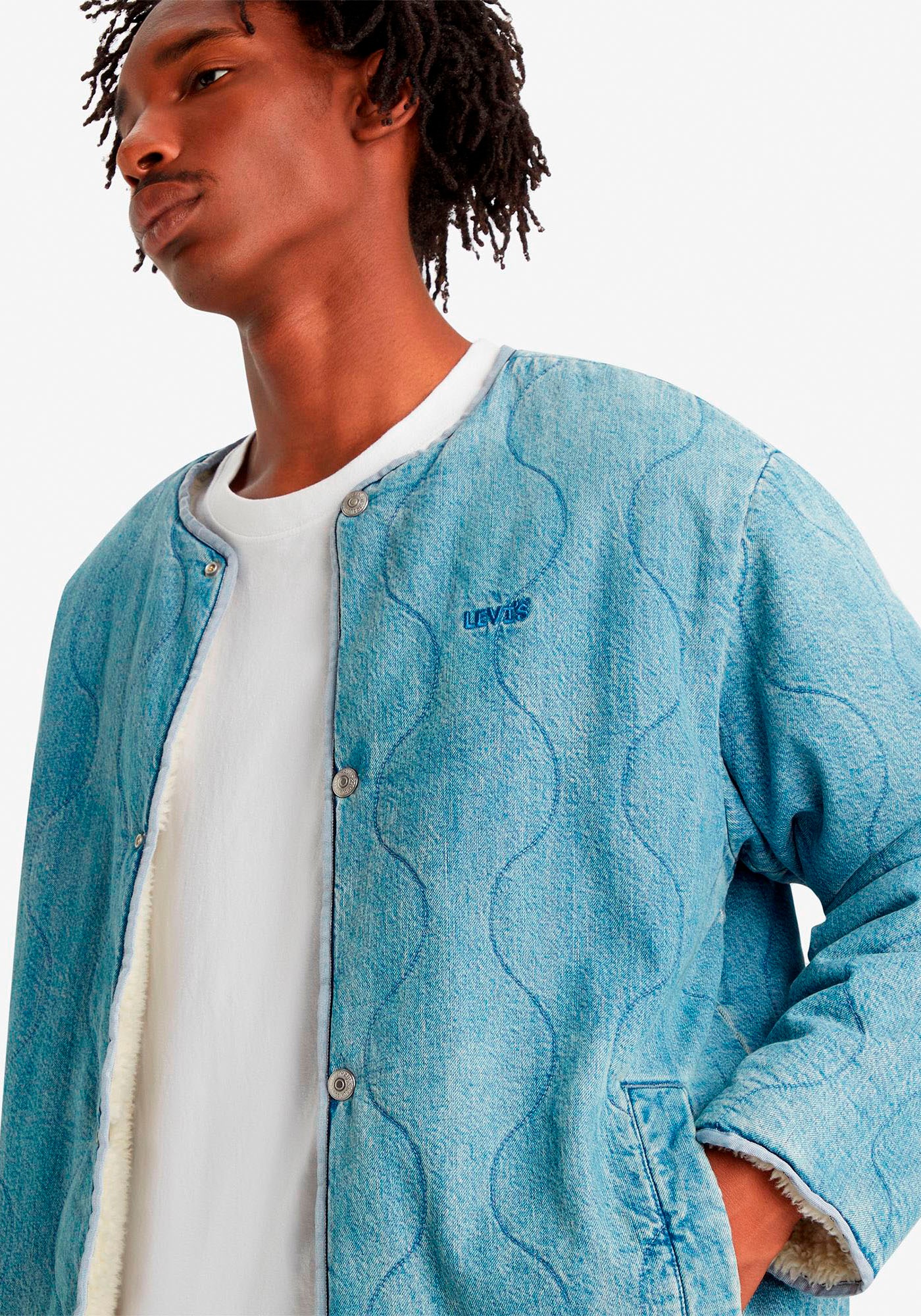 Levi's® Wendejacke »ABBOTTS REV FILLED CARDI G«, flauschige 2-in-1 Jacke