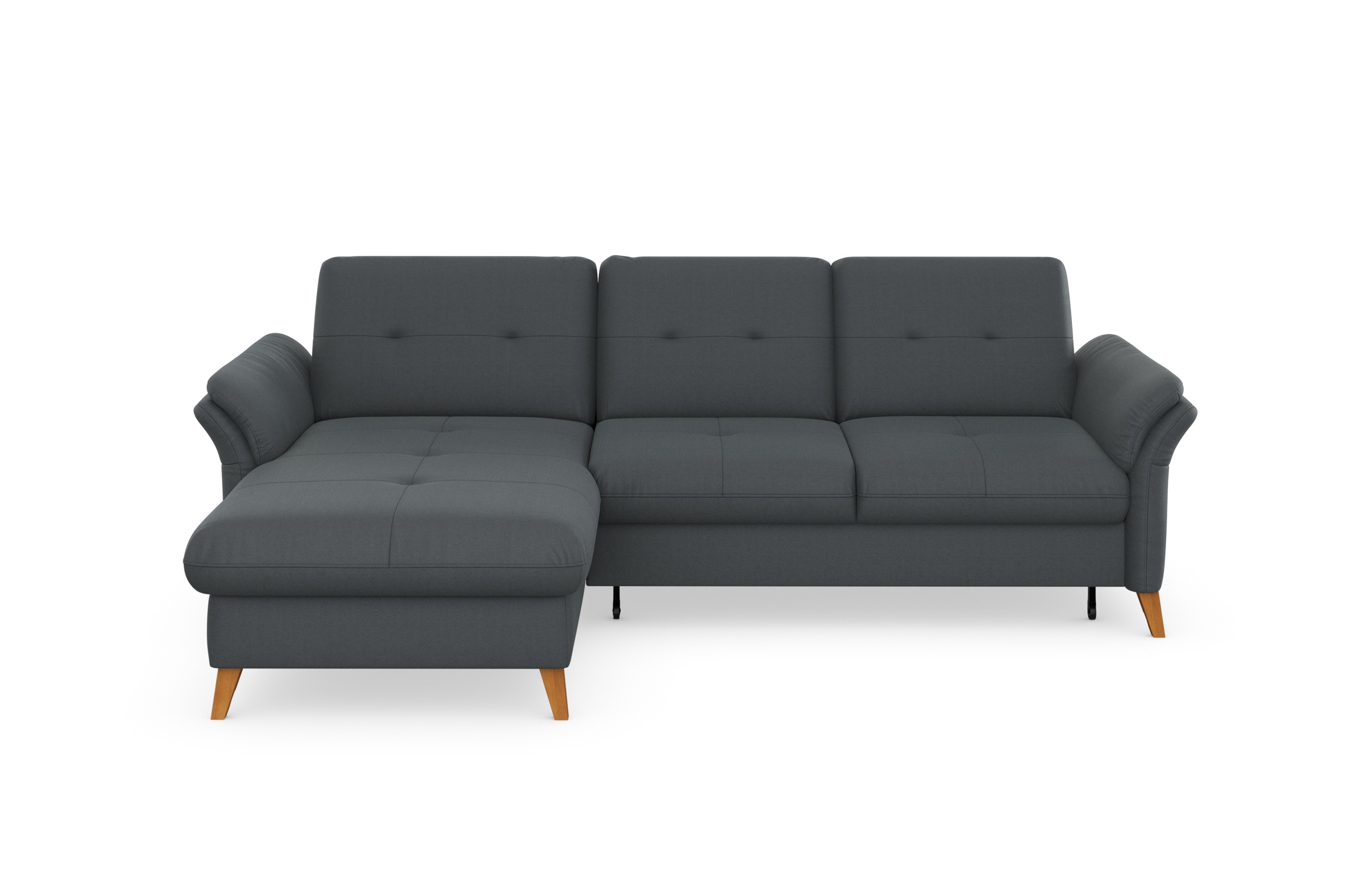 sit&more Ecksofa »Göteborg«, Sitztiefenverstellung und Federkern, wahlweise mit Bettfunktion