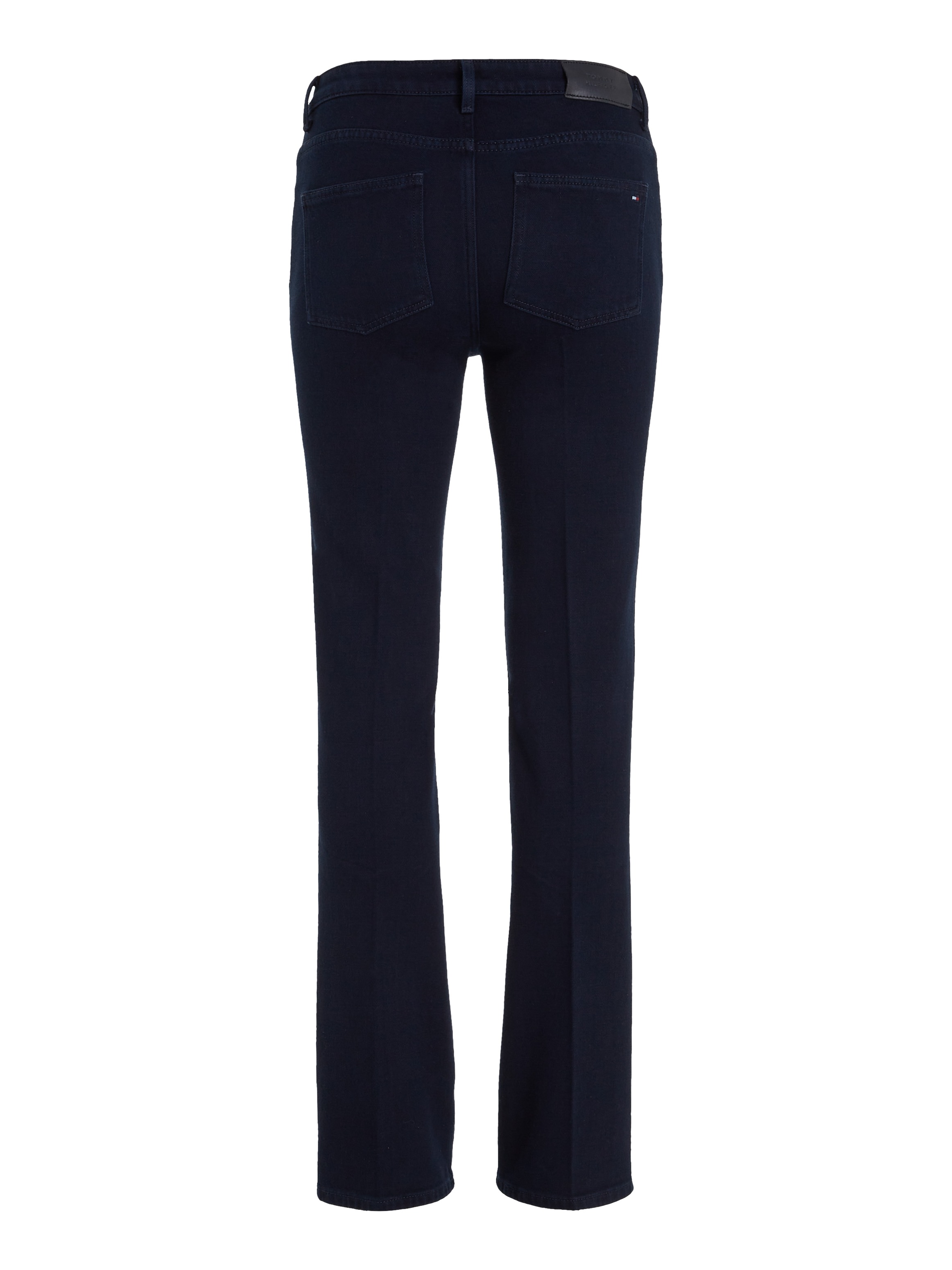 Tommy Hilfiger Bootcut-Jeans »BOOTCUT RW BEA«, mit Leder-Badge