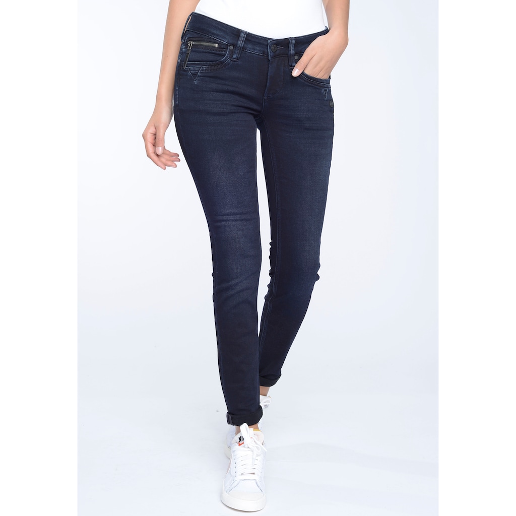 GANG Skinny-fit-Jeans »NIKITA«, mit Zipper-Detail an der Coinpocket
