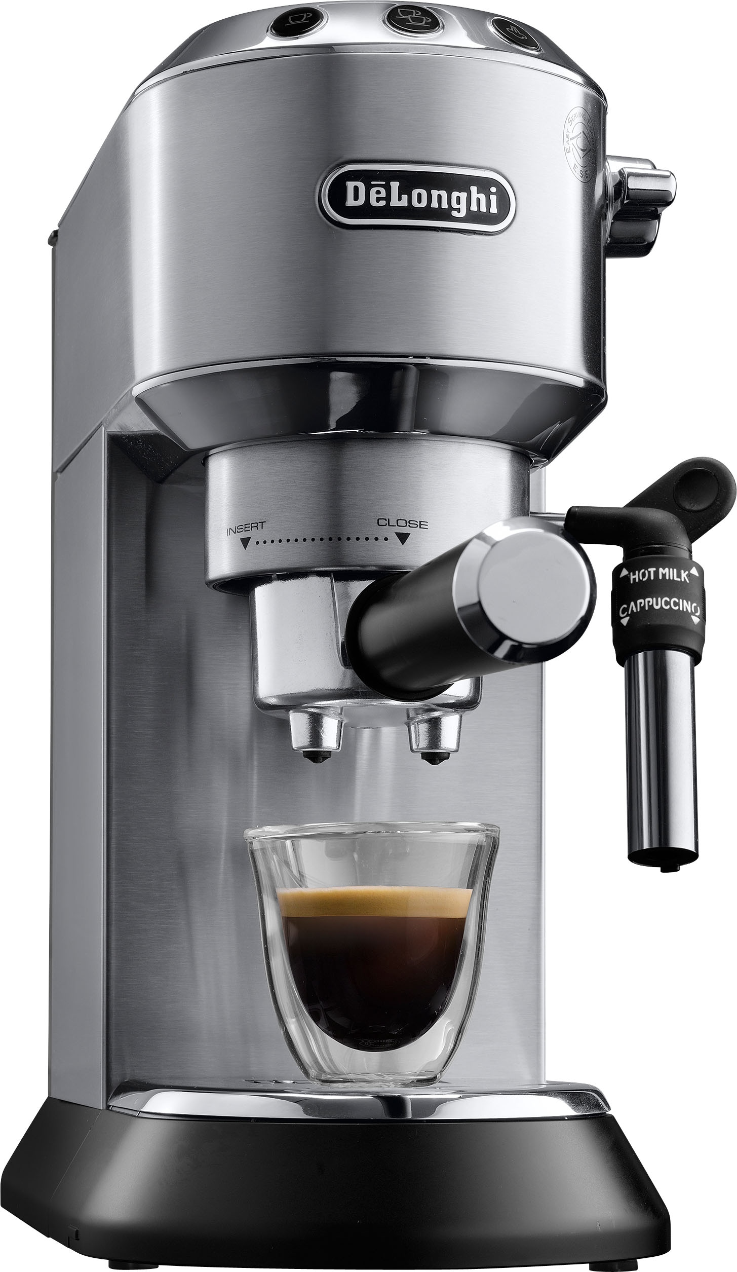 De'Longhi Espressomaschine »ECKG6821.M«, Siebträger, inkl. Kaffeemühle, Tamper, Abschlagbox+ Kännchen