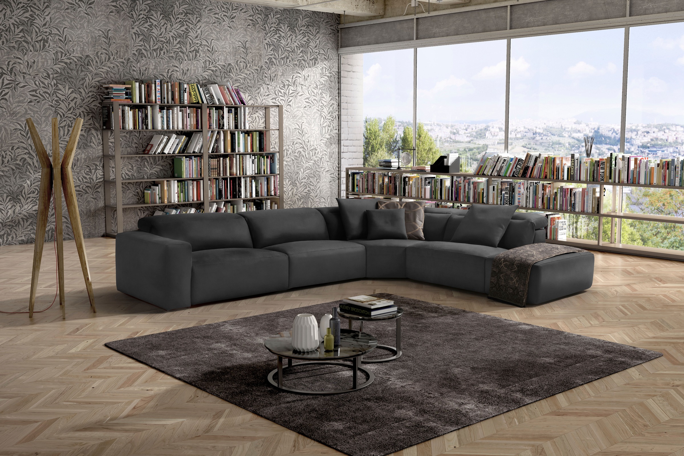 Egoitaliano Ecksofa »Beverly, extravangantes Designsofa mit erstklassigem S günstig online kaufen