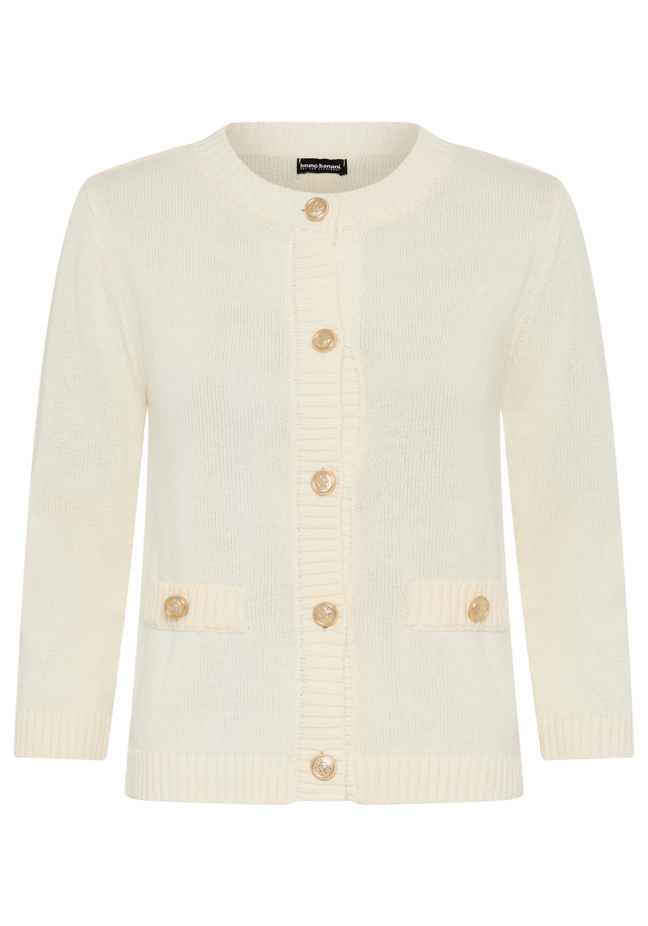 Bruno Banani Cardigan mit modischen Knöpfen im klassischen Look