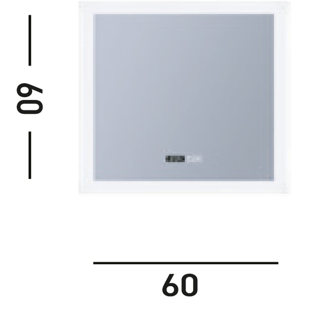 Searchlight LED Spiegelleuchte »Badezimmerleuchte Bathroom Mirror, 1-flammig«, 1 flammig, Leuchtmittel LED-Modul | LED fest integriert, Mit Spiegelheizung
