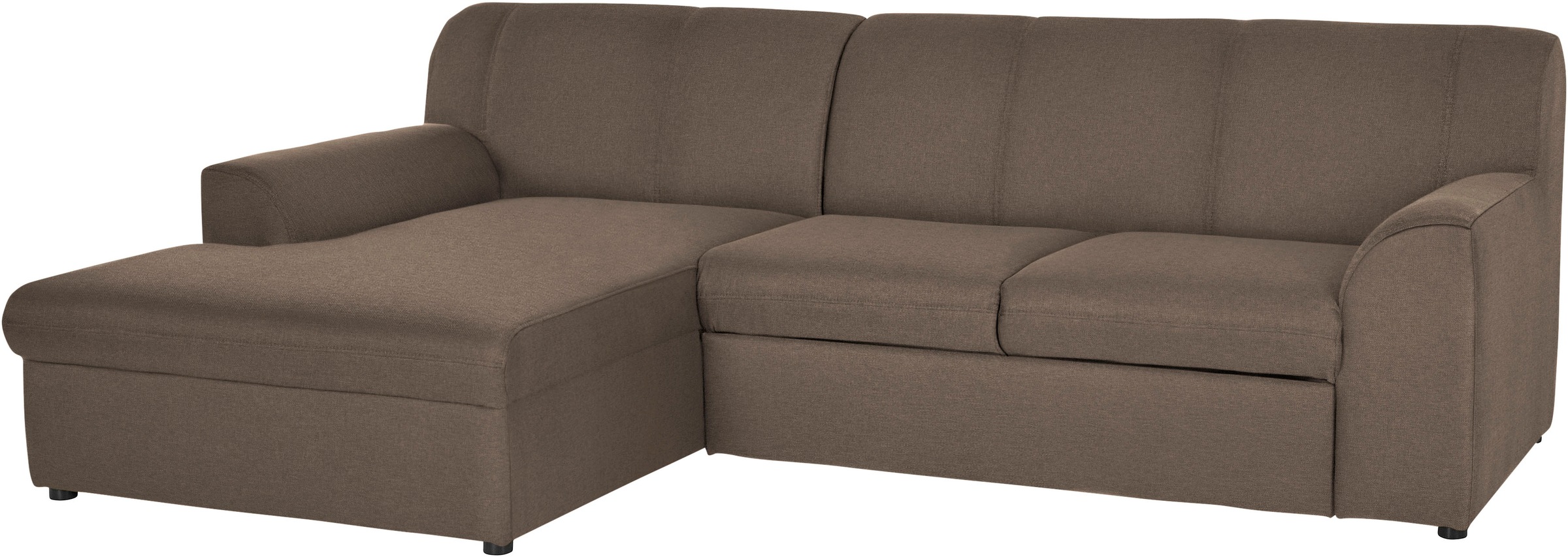 DOMO collection Ecksofa »Topper, elegant und zeitlos, kompaktes Stellmaß 24 günstig online kaufen