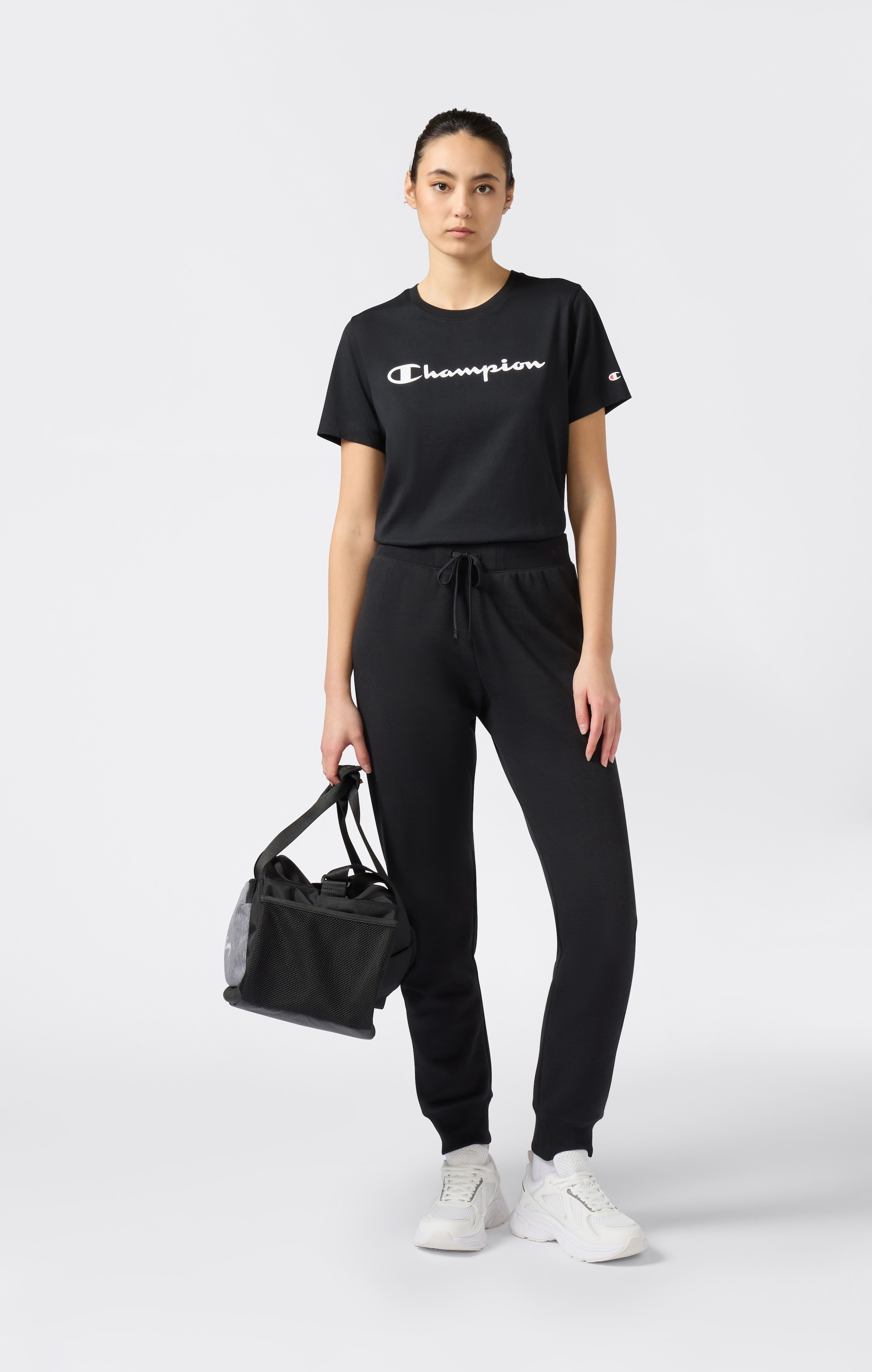 Champion T-Shirt klassischer Schnitt, sportlicher Stil, aus Baumwolle