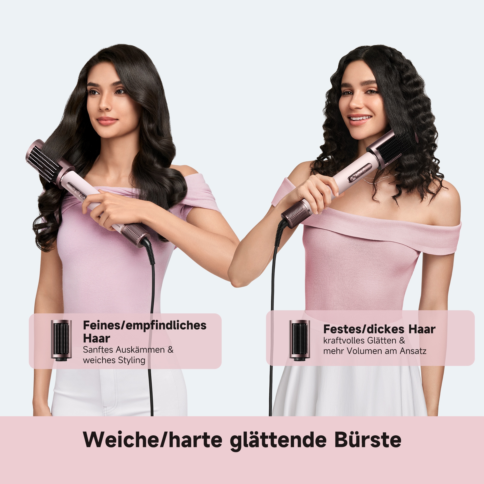 Dreame Haarstyler »AirStyle Era« Hitzeschutz, Glättungsdüse, Ionen