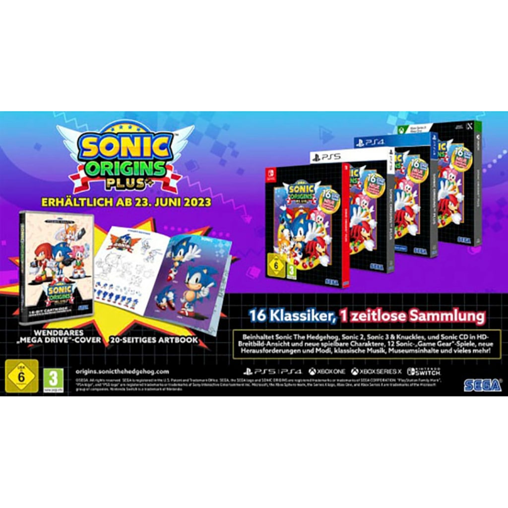 Atlus Spielesoftware »Sonic Origins Plus Limited Edition«, PlayStation 5