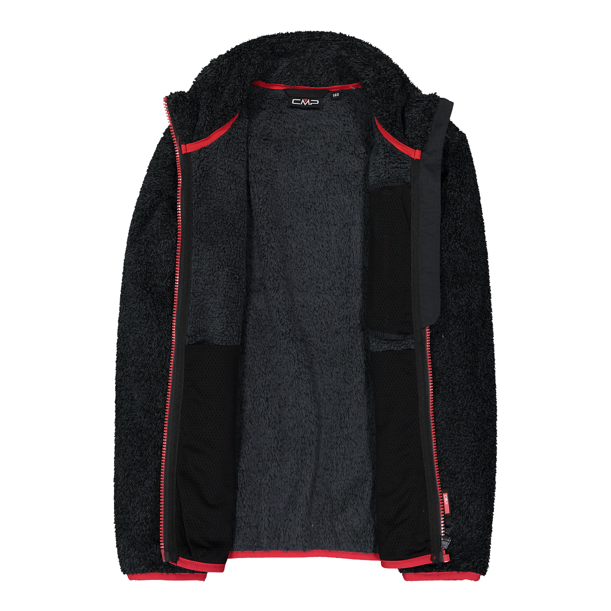 CMP Fleecejacke 1 Stk. tlg. sportlicher Stil, atmungsaktiv, mit Reißverschluss