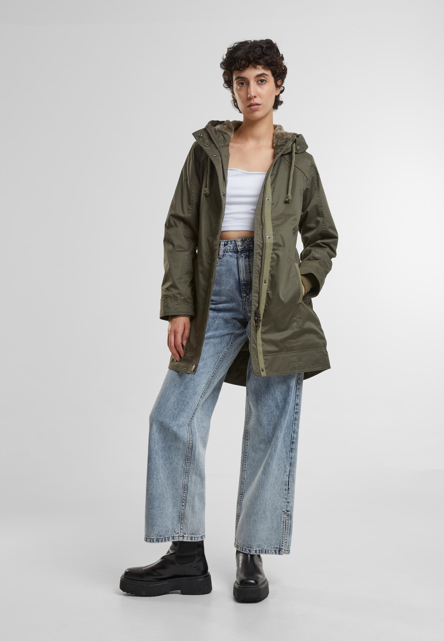 Brandit Parka »Brandit Brandit Women Savannah Winterparka« 1 Stk. tlg. mit Kapuze