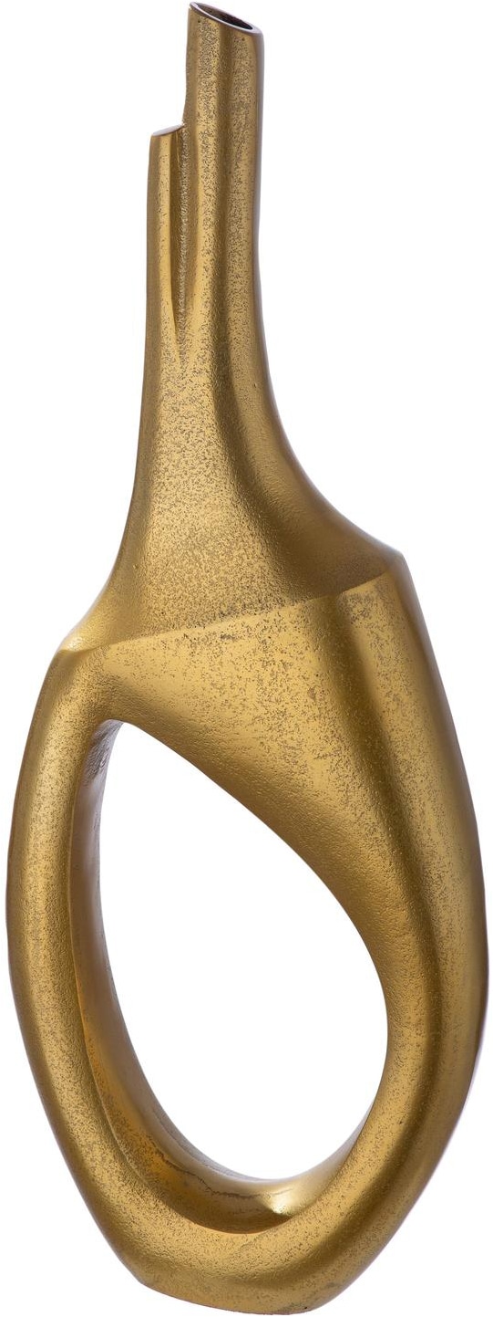 GILDE Bodenvase »Lochvase, "Haydon", Aluminium«