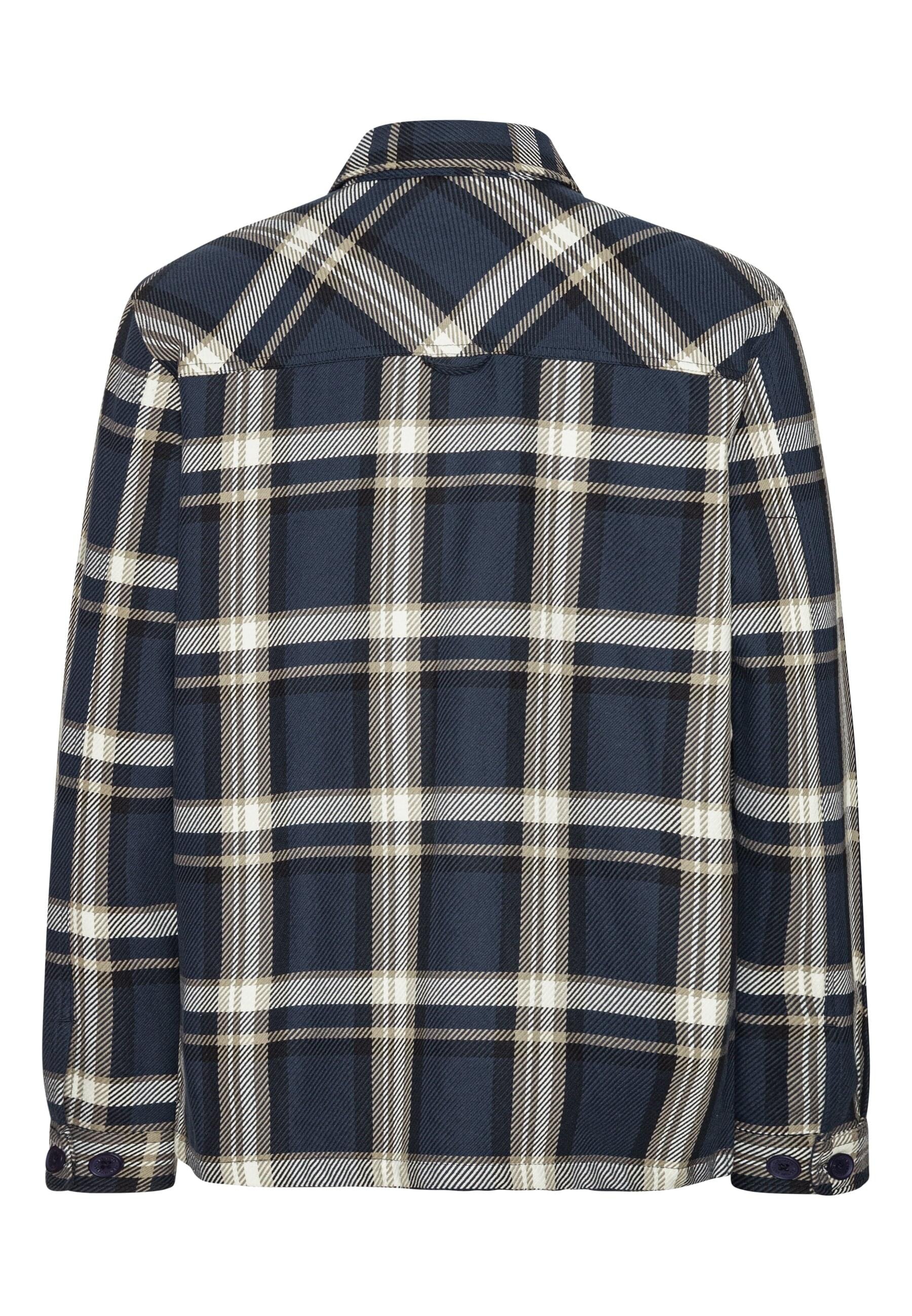 Clean Cut Copenhagen Langarm-Poloshirt »Clean Cut Copenhagen Asher Checked Overshirt« 1 Stk.