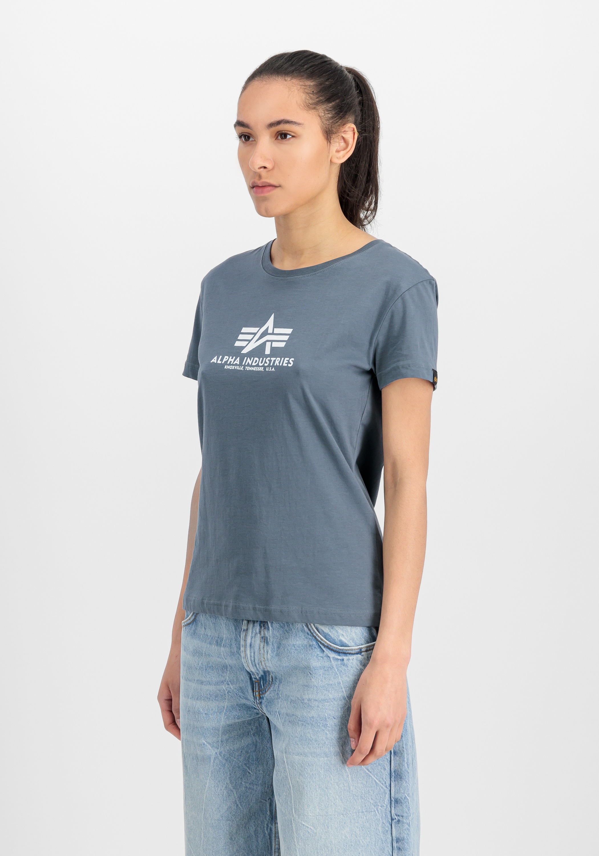 Alpha Industries T-Shirt »Alpha Industries Women - T-Shirts New Basic T-Shirt BL W«