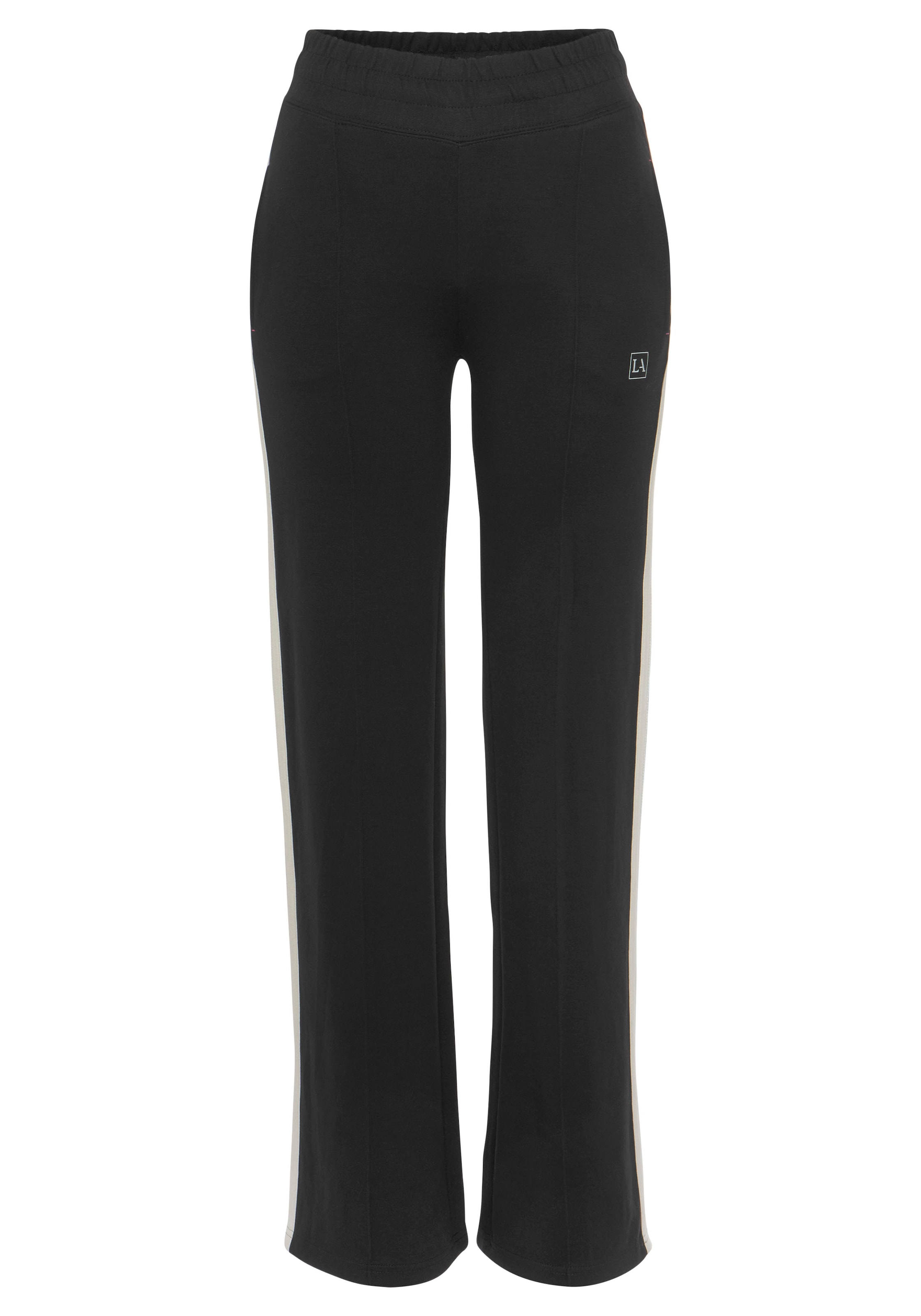LASCANA ACTIVE Jogger Pants, mit kontrastierendem Tape