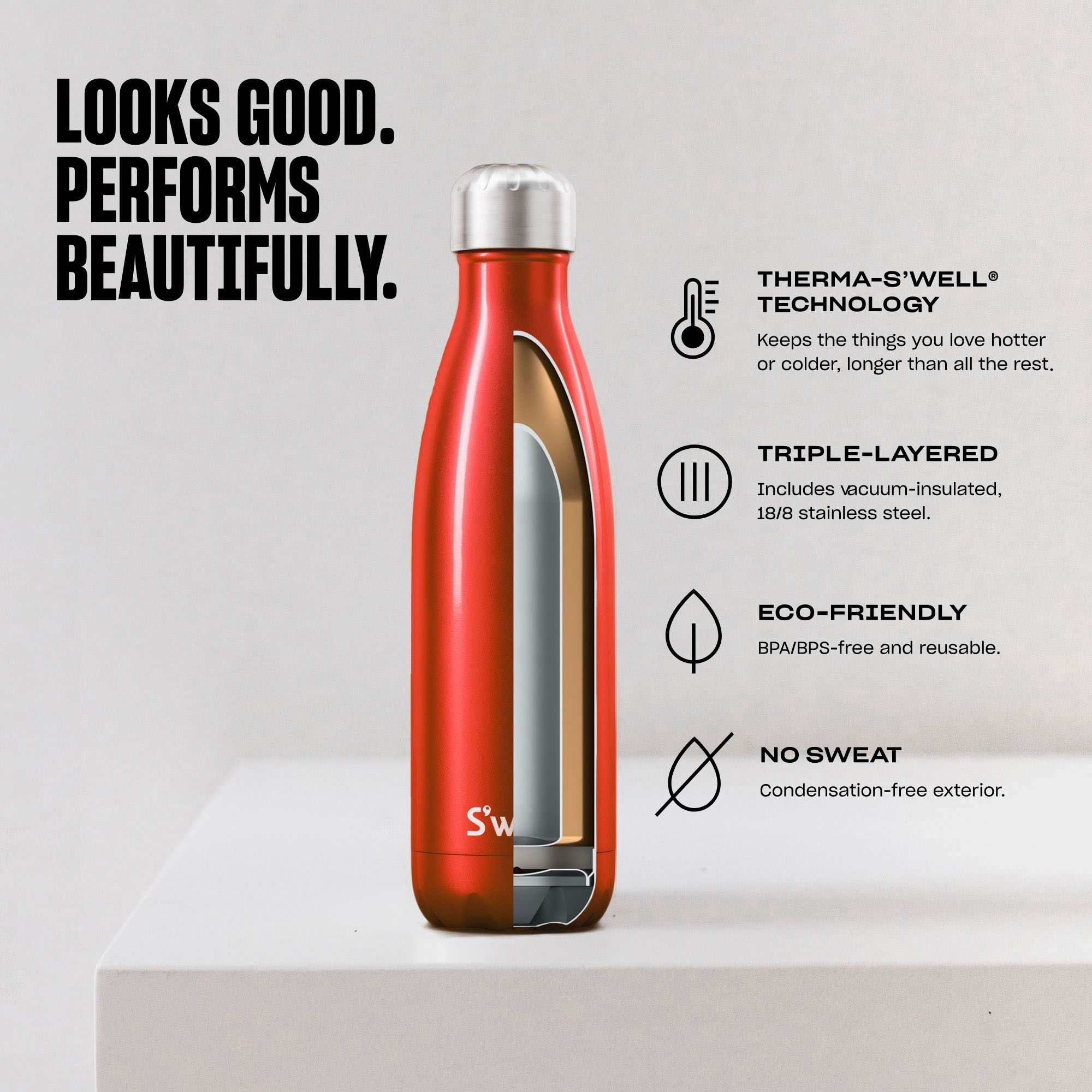 S'well Isolierflasche »S'well Topaz« 750 ml