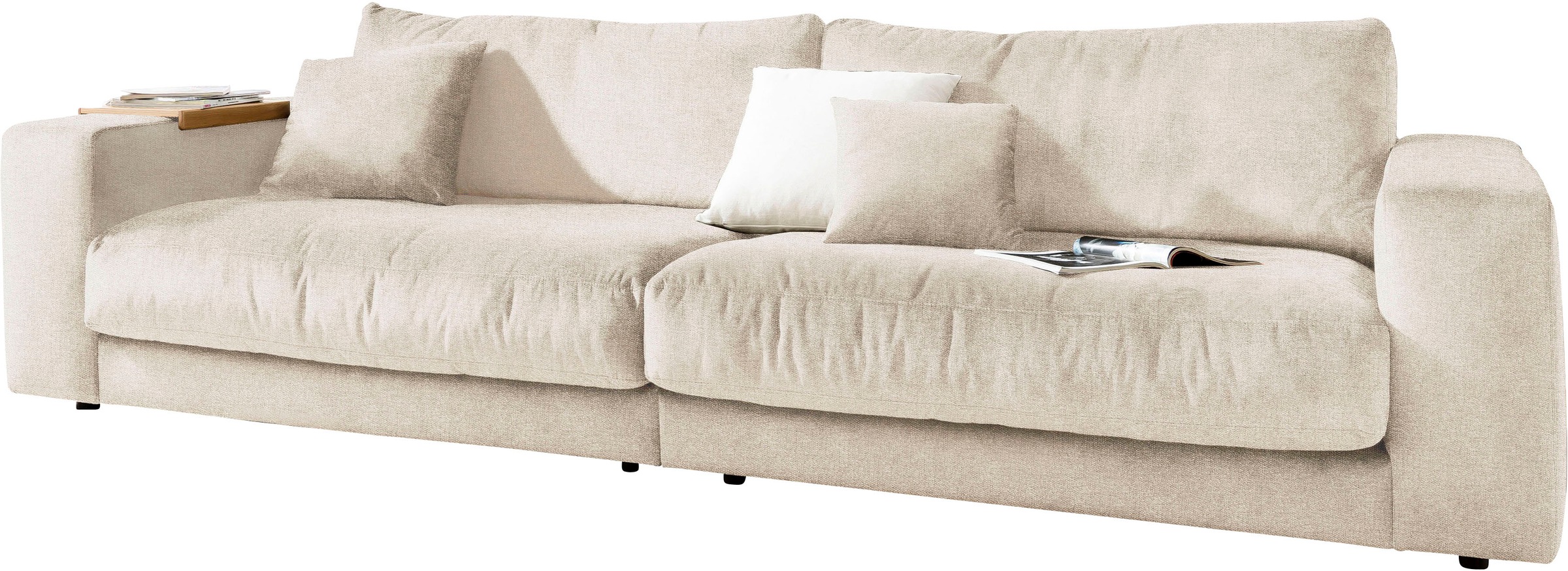 3C Candy Big-Sofa "Enisa II", incl. 1 Flatterkissen, Wahlweise mit Flecken- günstig online kaufen