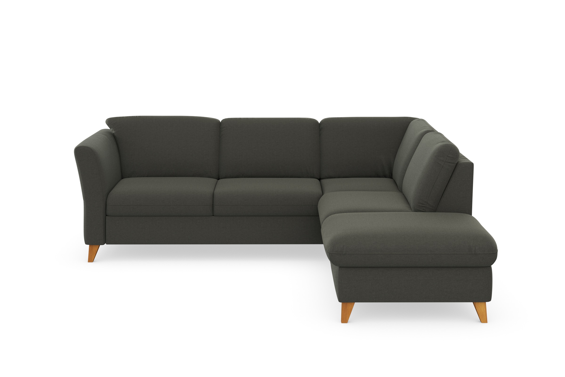 Home affaire Ecksofa »Trelleborg L-Form«, Federkern-Polsterung, wahlweise mit Bettfunktion und Stauraum