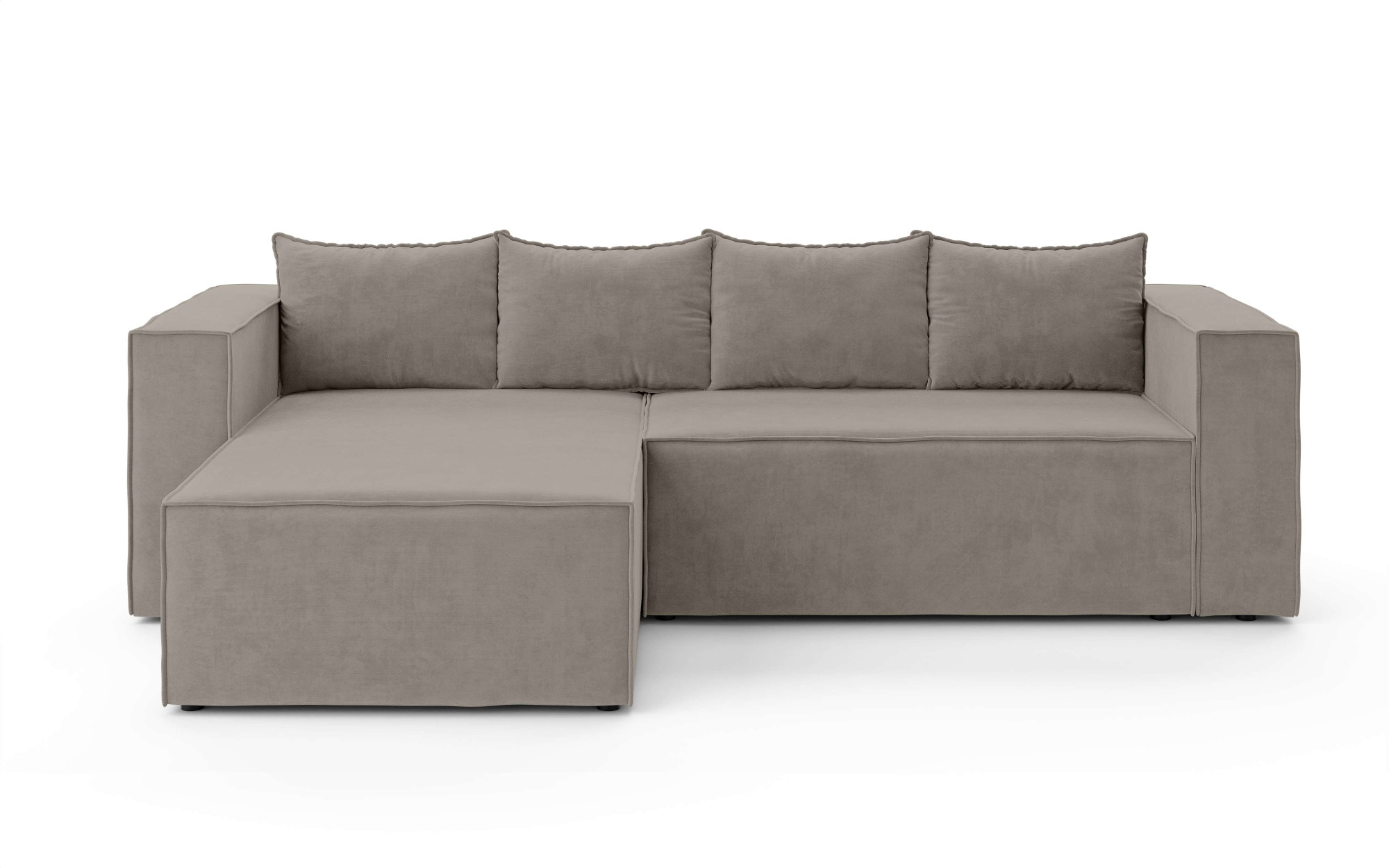 Home affaire Ecksofa »LINCOLNVILLE mit Bettfunktion und Bettkasten, Maße B/ günstig online kaufen