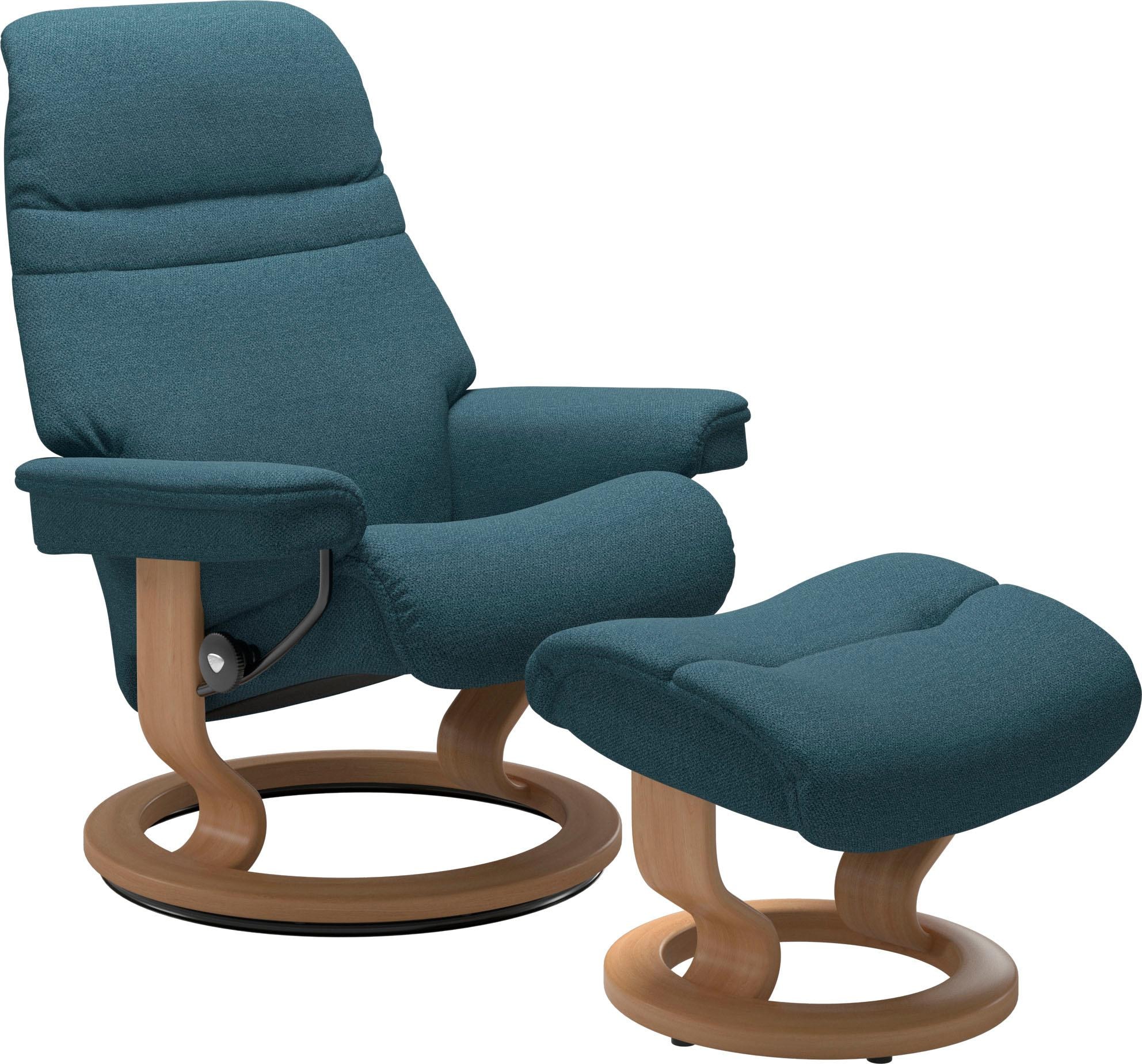 Stressless® Relaxsessel »Sunrise«, (Set, Relaxsessel mit Hocker), mit Class günstig online kaufen