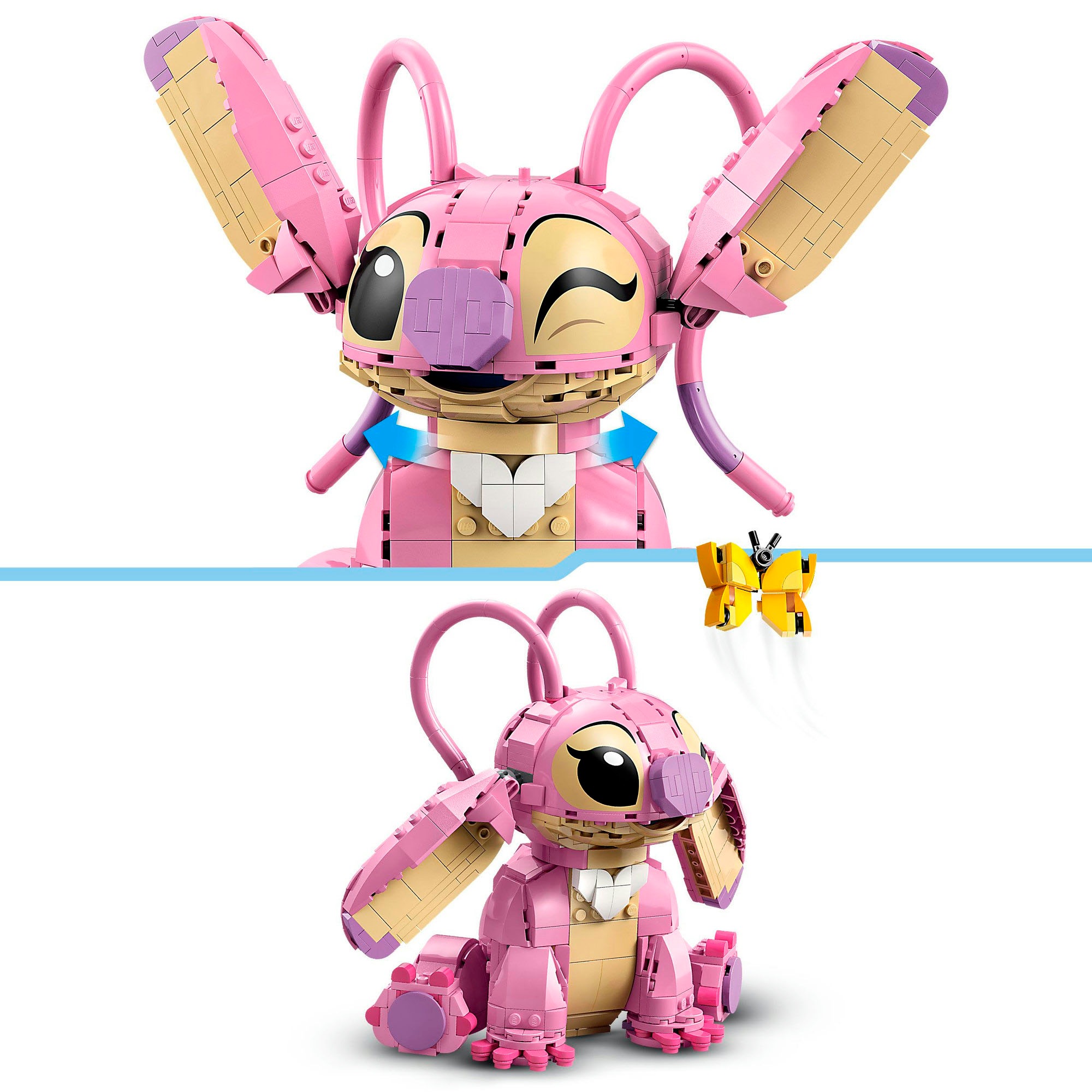 LEGO® Konstruktionsspielsteine »Angel (43257), LEGO Disney Classic«, (784 St.), Made in Europe