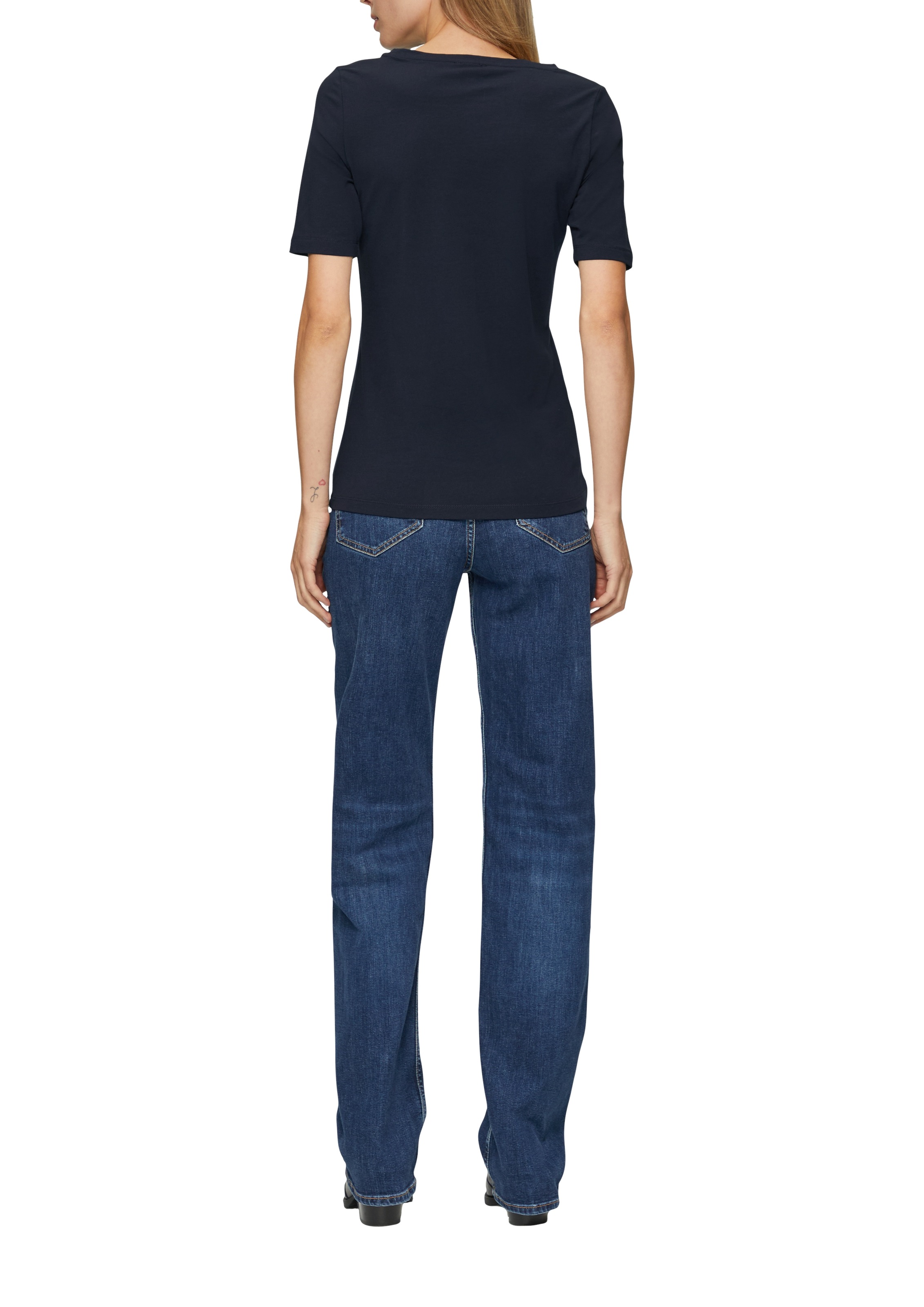 s.Oliver T-Shirt, mit Logoschriftzug