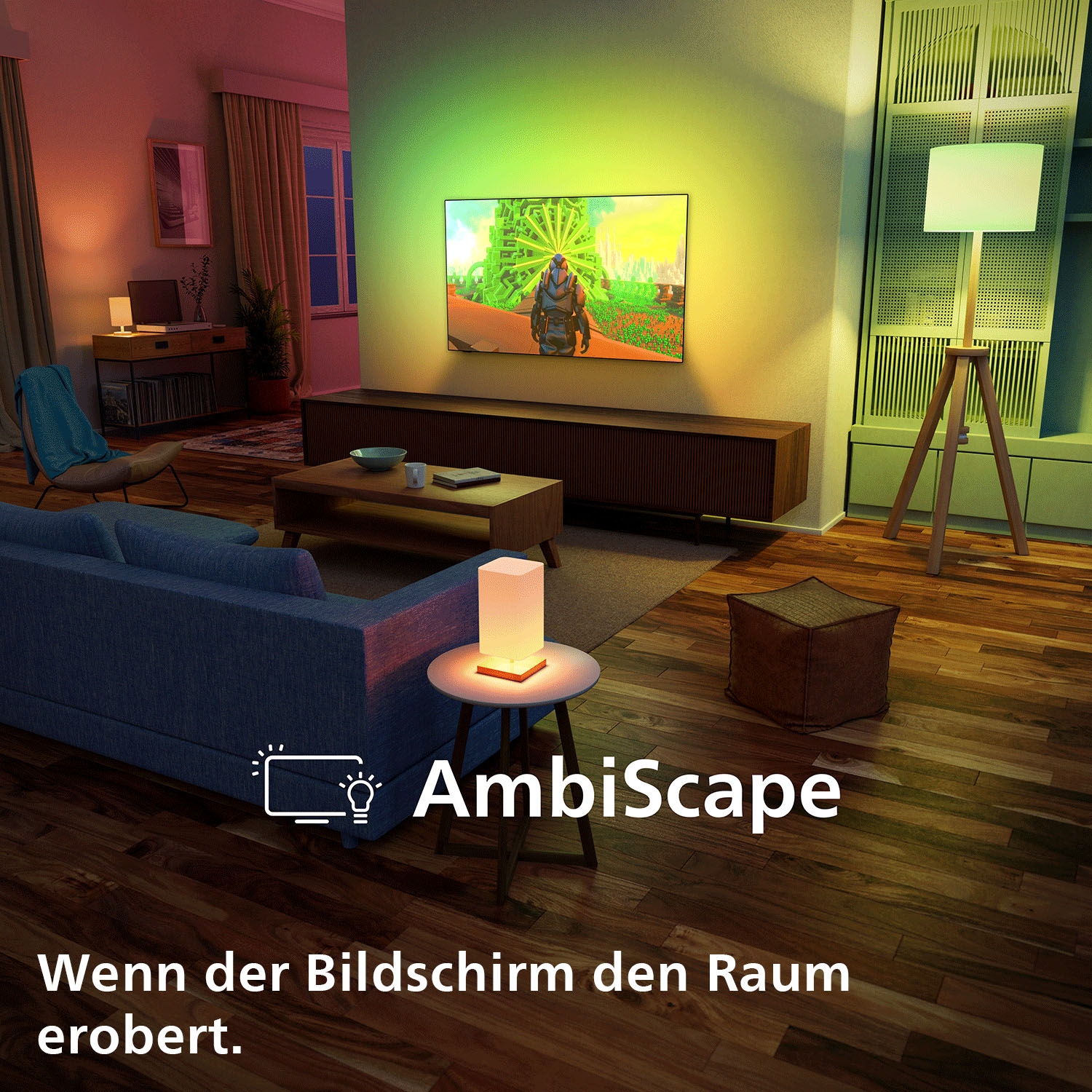 Philips LED-Fernseher »65PUS8001/12« 164 cm/65 ″ Smart-TV