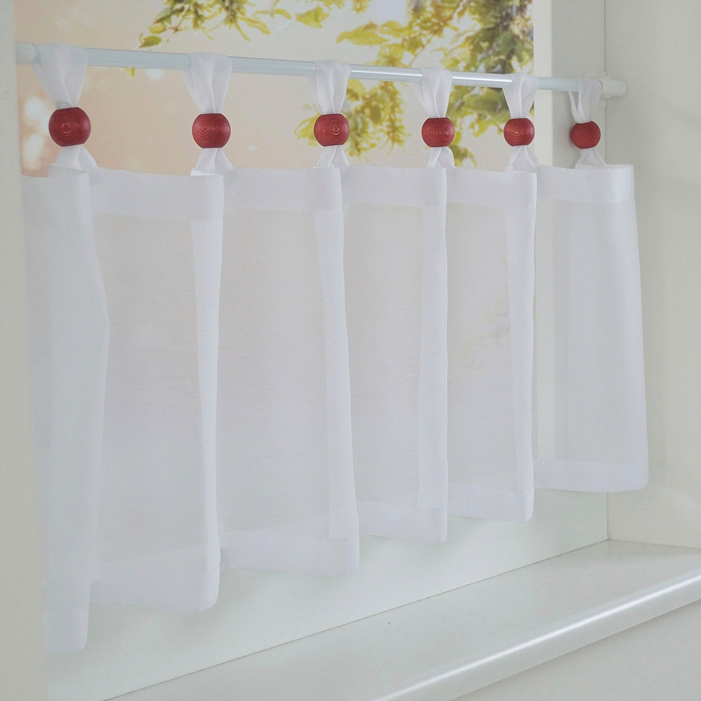 Kutti Gardinenbefestigungen Ersatzteile »Holzkugel, Schlaufenkugel, Ø 25 mm günstig online kaufen