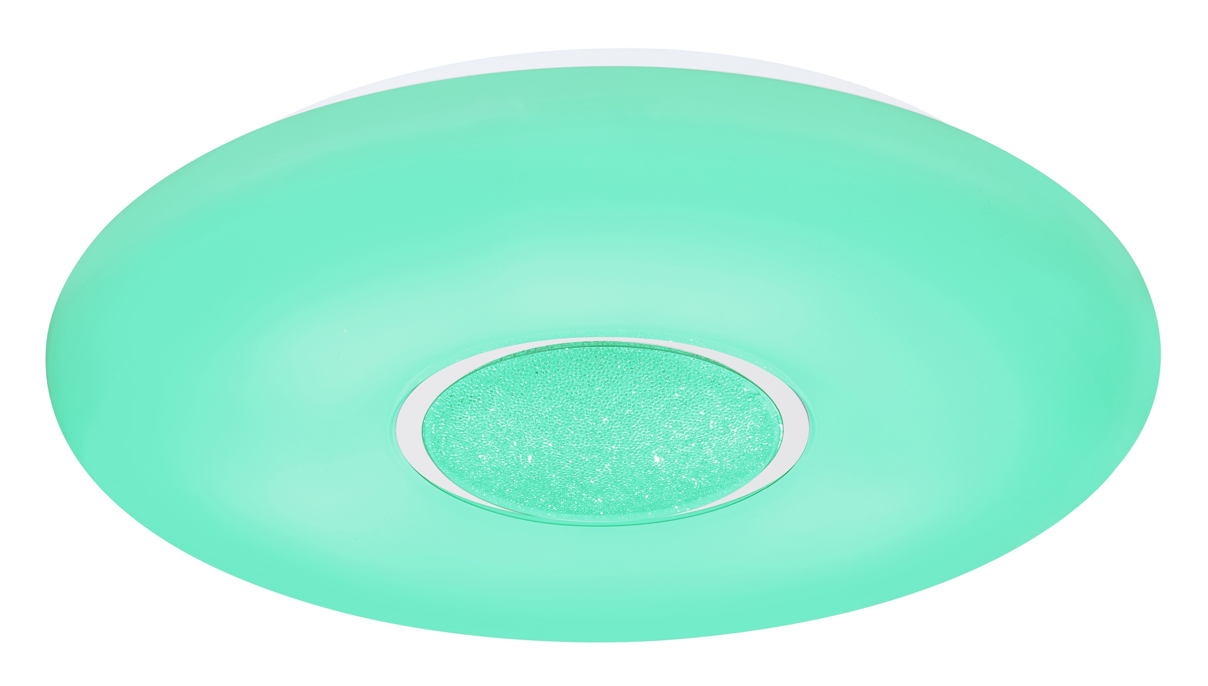 GLOBO LIGHTING LED Deckenleuchte »SULLY« LED-Modul 1 Stk. Deckenlampe/rund/Wohnzimmer/Schlafzimmer/elegant/rot-grün-blau