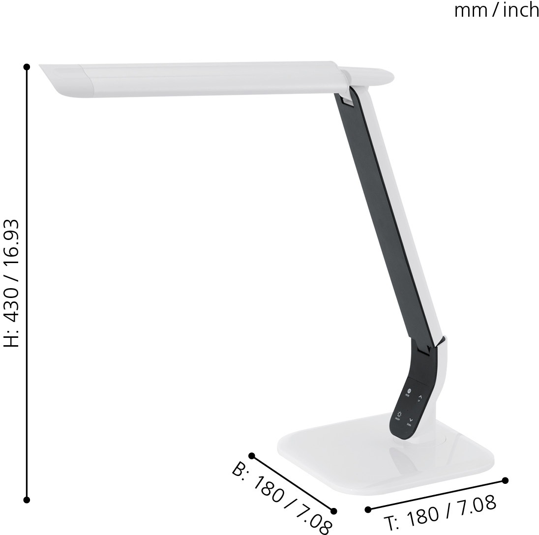 EGLO LED Schreibtischlampe »Sellano«, 1 flammig, Leuchtmittel LED-Board   L günstig online kaufen