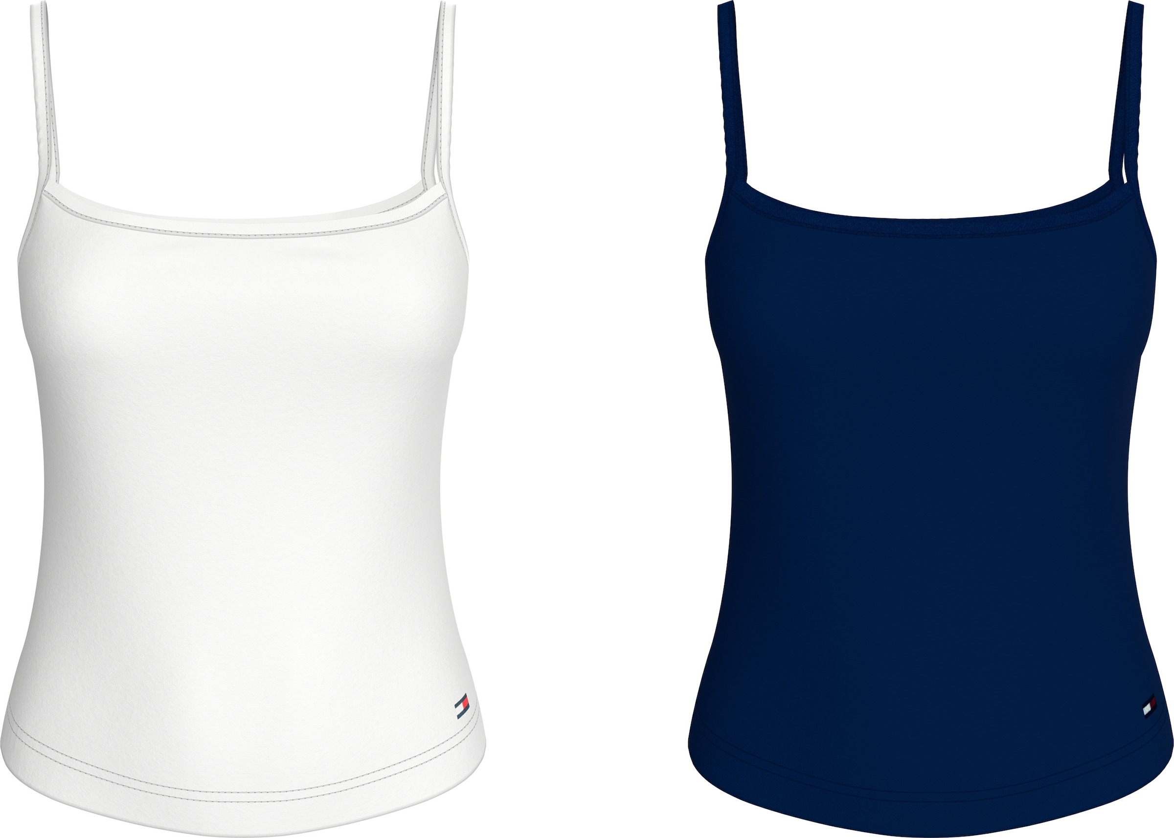 Tommy Hilfiger Underwear Spaghettitop »2 PACK CAMI«, (Packung, 2er), mit Logostickerei