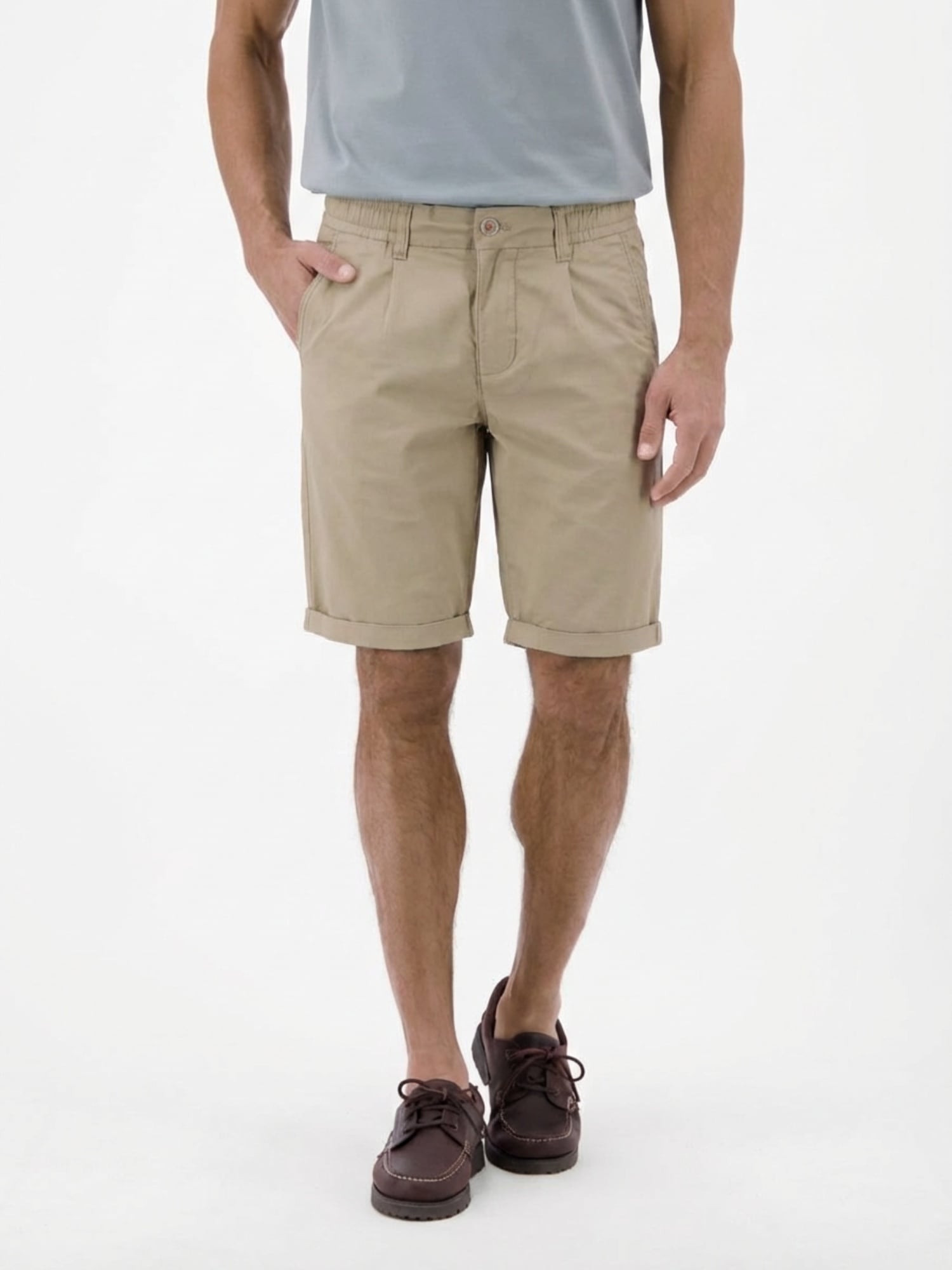 LERROS Chinoshorts »Kurze Chino aus leichtem Baumwollmix«