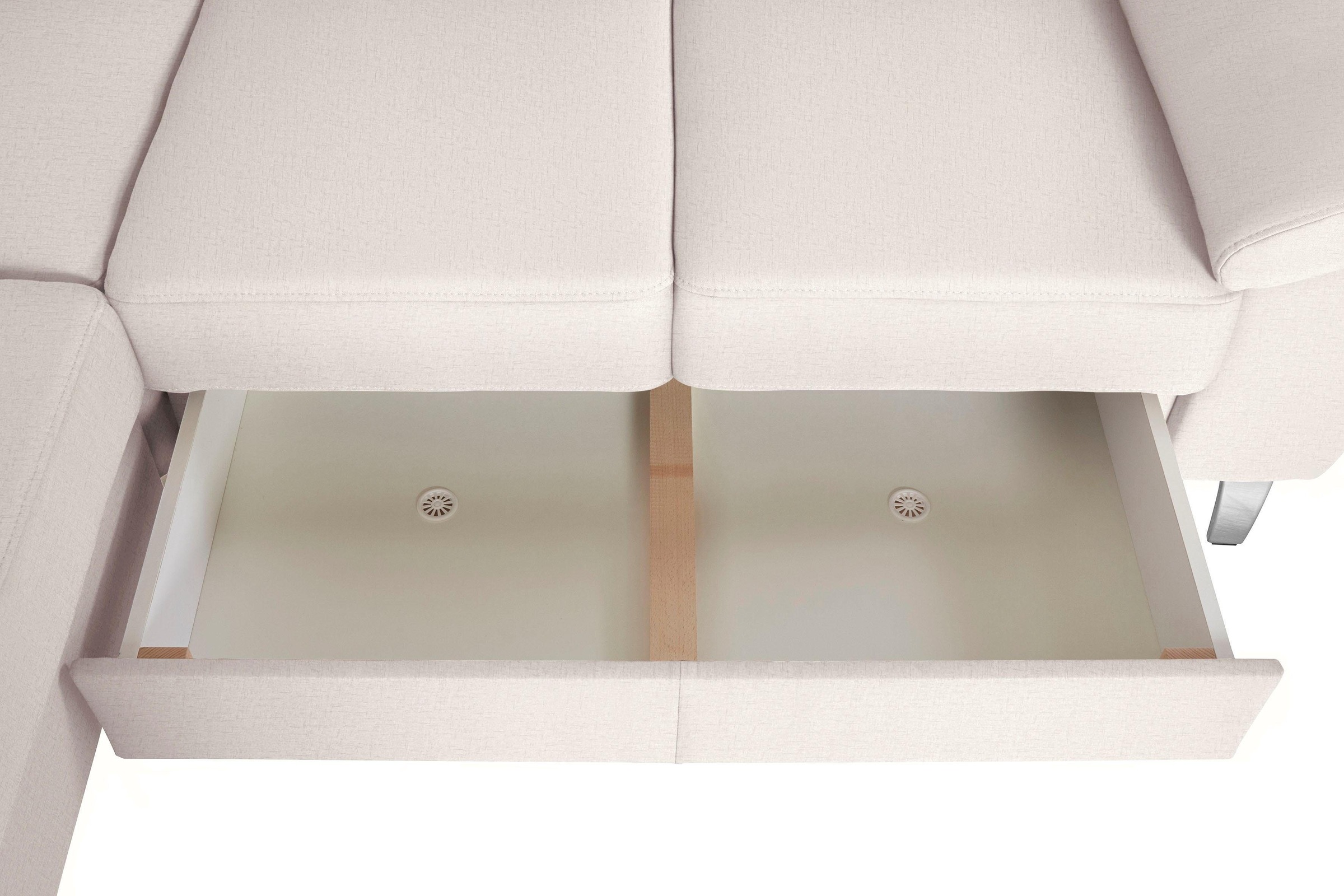sit&more Ecksofa »Sorano L-Form«, wahlweise mit Bett- und Relaxfunktion, inkl. Bettkasten