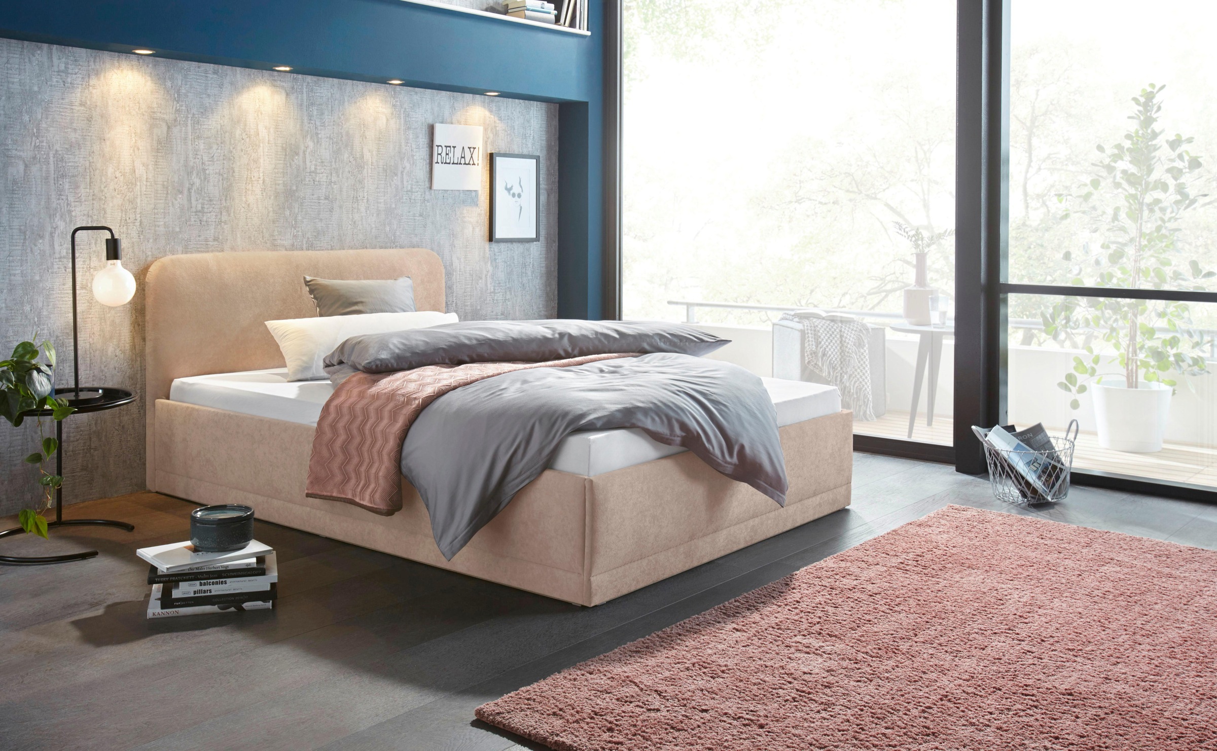 Westfalia Schlafkomfort Polsterbett inkl. Bettkasten bei Ausführung mit Mat günstig online kaufen