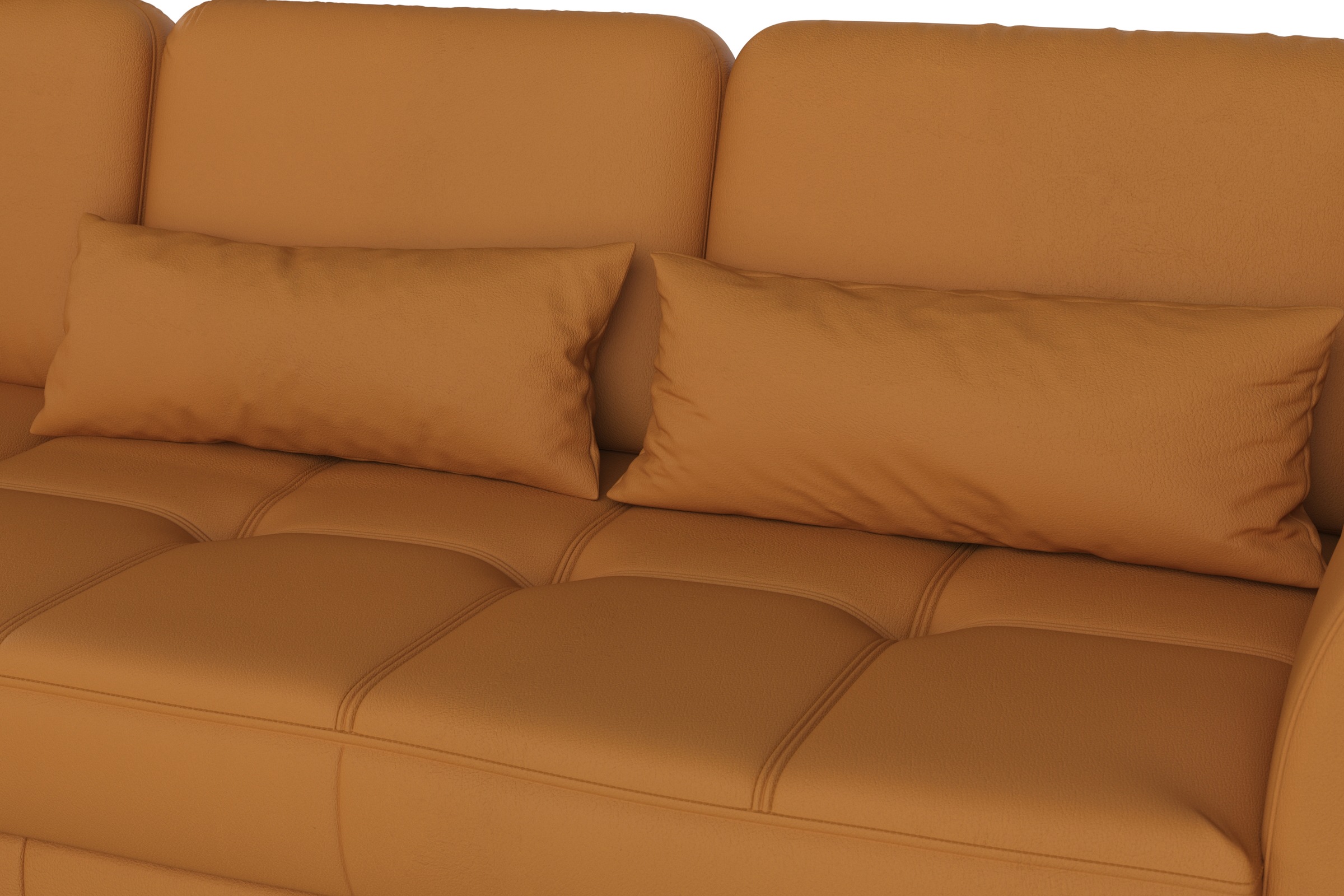 sit&more Ecksofa »Bendigo L-Form«, inklusive Sitztiefenverstellung, Bodenfreiheit 12 cm, in 2 Fußfarben