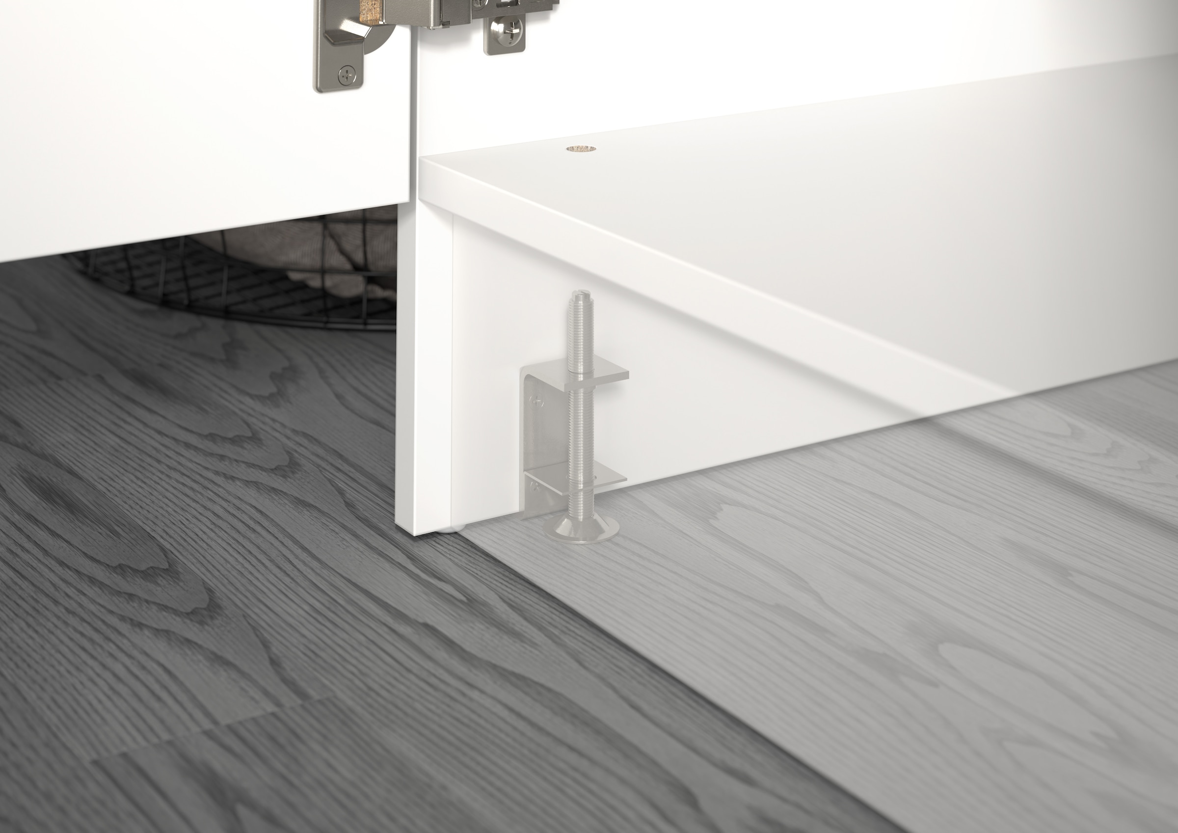 welltime Badmöbel-Set »FALAS, TOPSELLER!, 2-teilig, Hauswirtschaftsraum Set, Breite 133 cm«