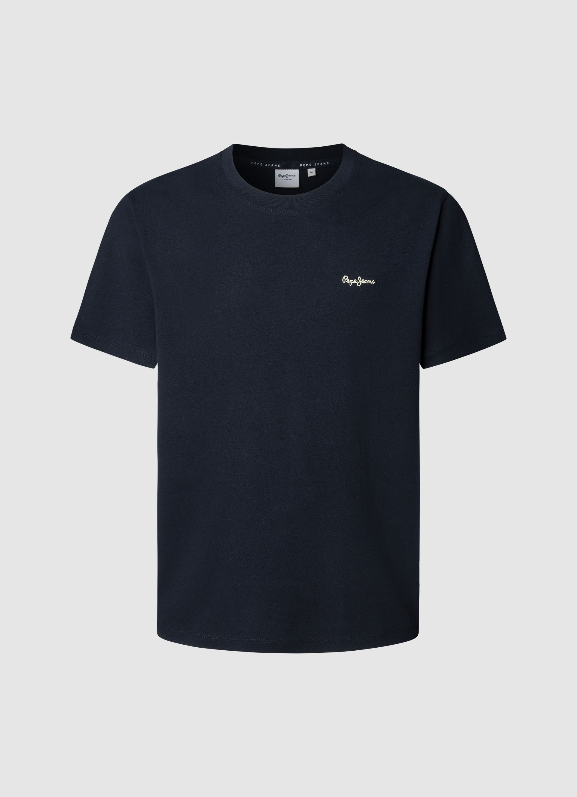 Pepe Jeans T-Shirt »CONTRAST CONNOR« mit Rundhals und gesticktem Logo