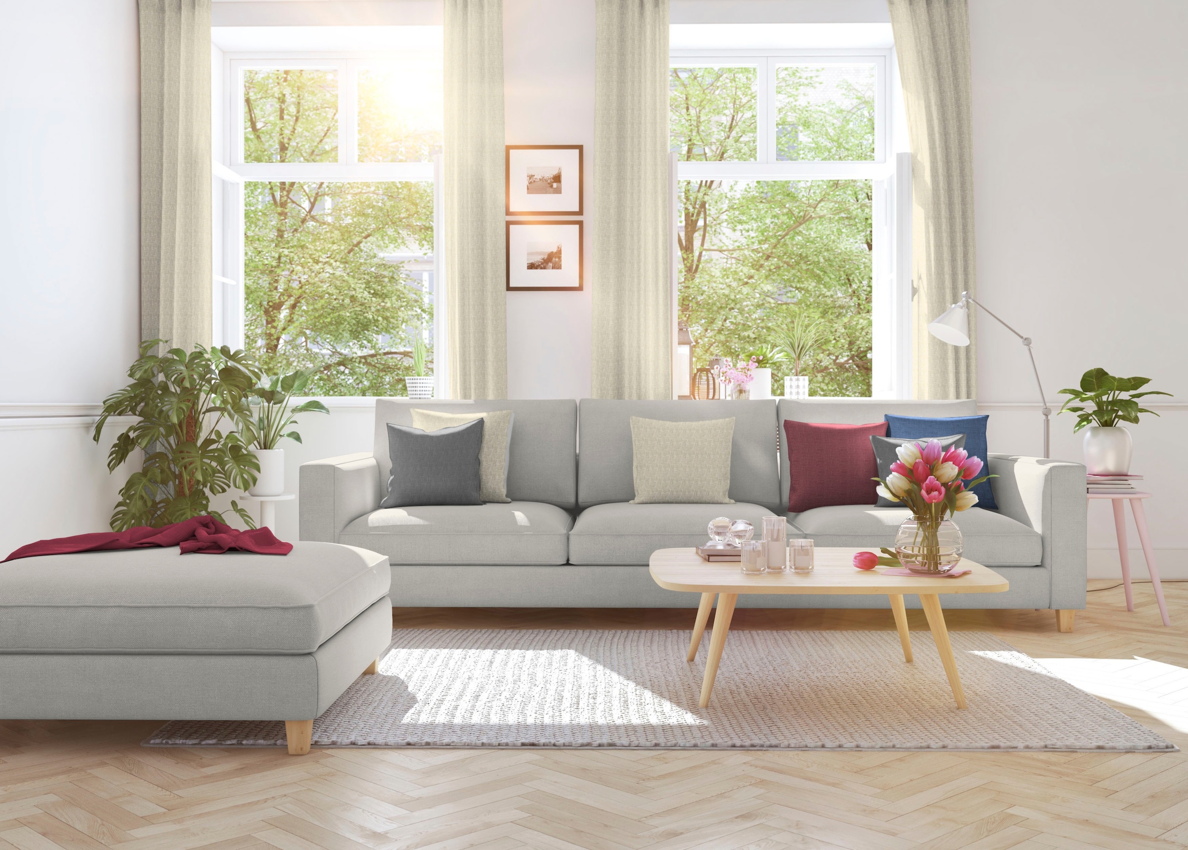 Leonique Vorhang »Ammersee« Multifunktionsband 1 Stk. tlg. Einzelschal mit günstig online kaufen