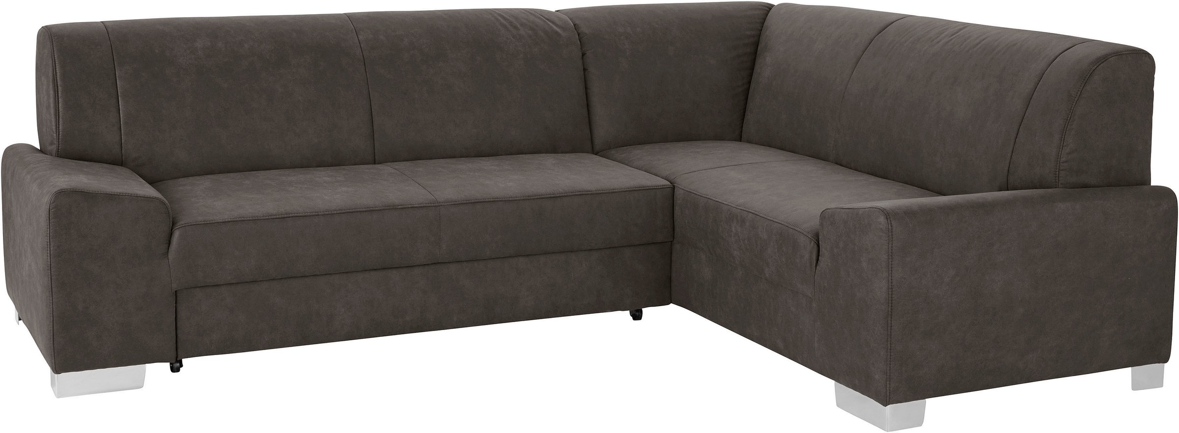 DOMO collection Ecksofa »Anzio in kubischer Formensprache, flache Armlehnen günstig online kaufen