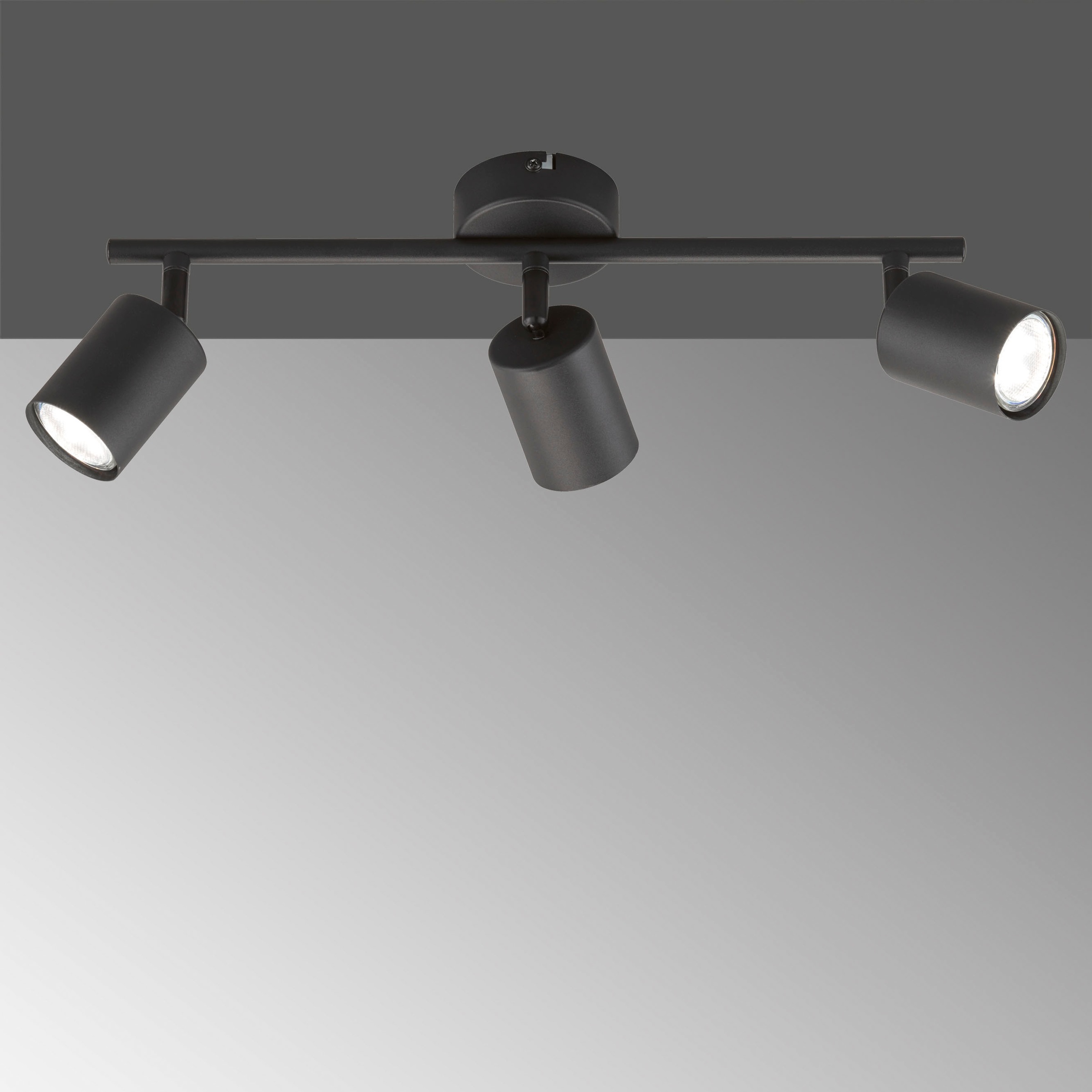 FISCHER & HONSEL Deckenspots »Vano«, 3 flammig, Leuchtmittel GU10 | LED wechselbar