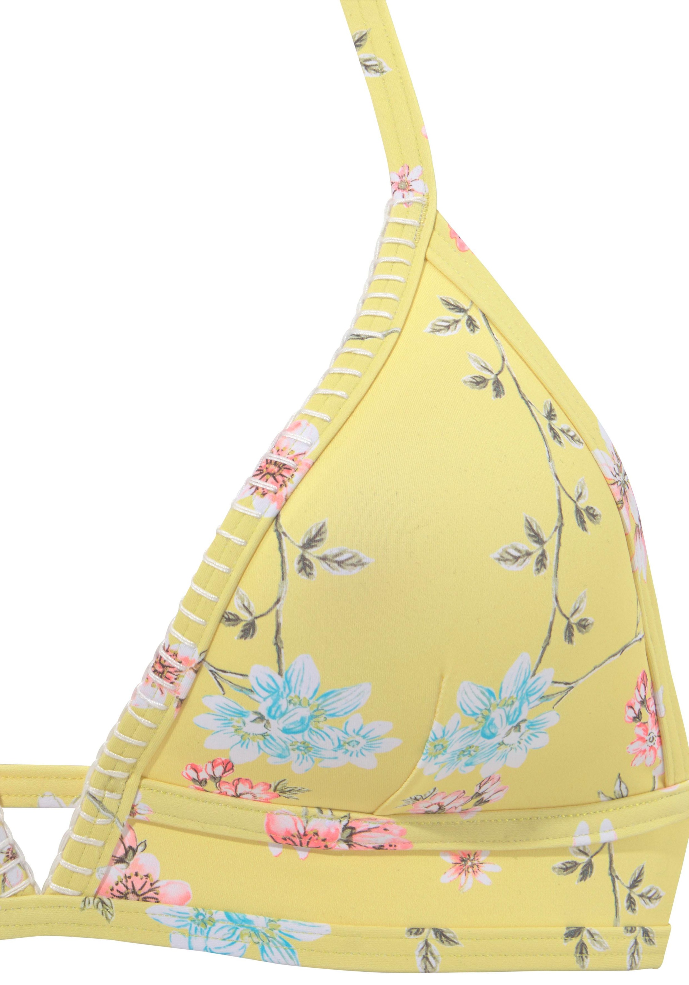 4. Bild von Sunseeker Triangel-Bikini-Top »Ditsy«, mit trendigem Print