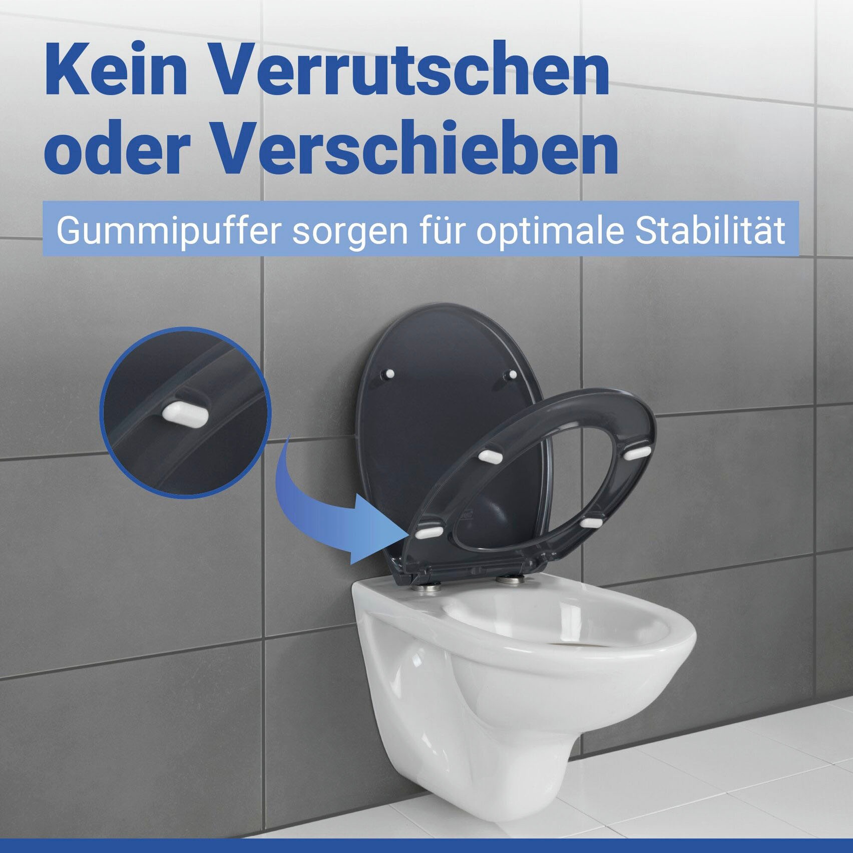 WENKO WC-Sitz »Samos« Mit Absenkautomatik