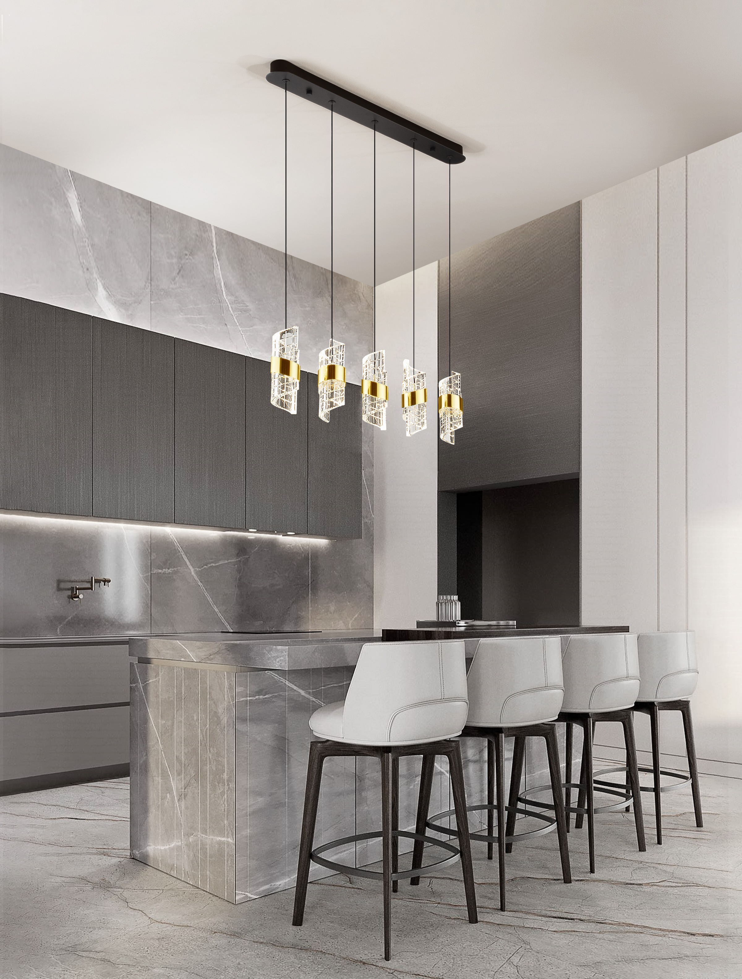 Nova Luce Pendelleuchte »SENECA« LED-Modul 1 Stk. Warmweiß günstig online kaufen