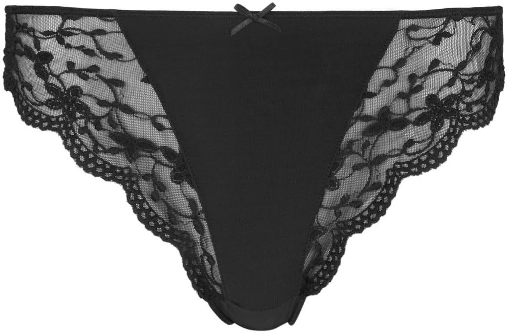 Nina Von C. String »"Silver Edition"«, (2er Pack), mit floralen Spitzeneinsätzen