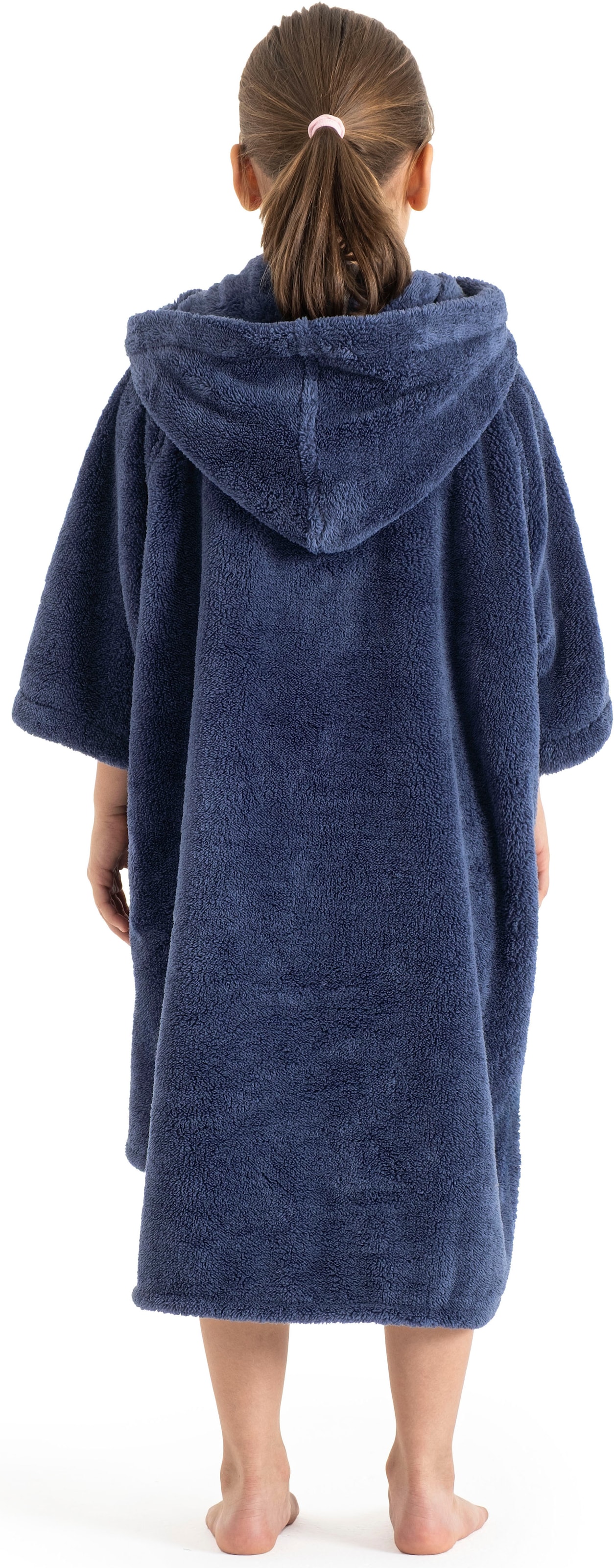 OTTO home Badeponcho »Lillou, für Kinder, ideal für Urlaub oder im Schwimmbad« 1 Stk. weich und kuschelig, Fleece, plüsch, Surfponcho