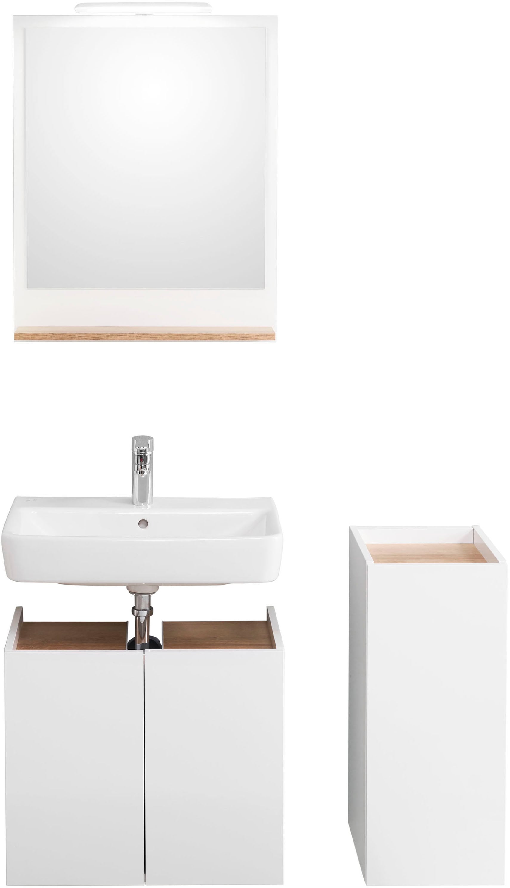 Saphir Badmöbel-Set »Quickset 947 3-teilig, Waschbeckenunterschrank mit Spi günstig online kaufen