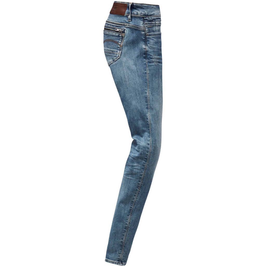 G-Star RAW Skinny-fit-Jeans »Midge Zip Mid Skinny«