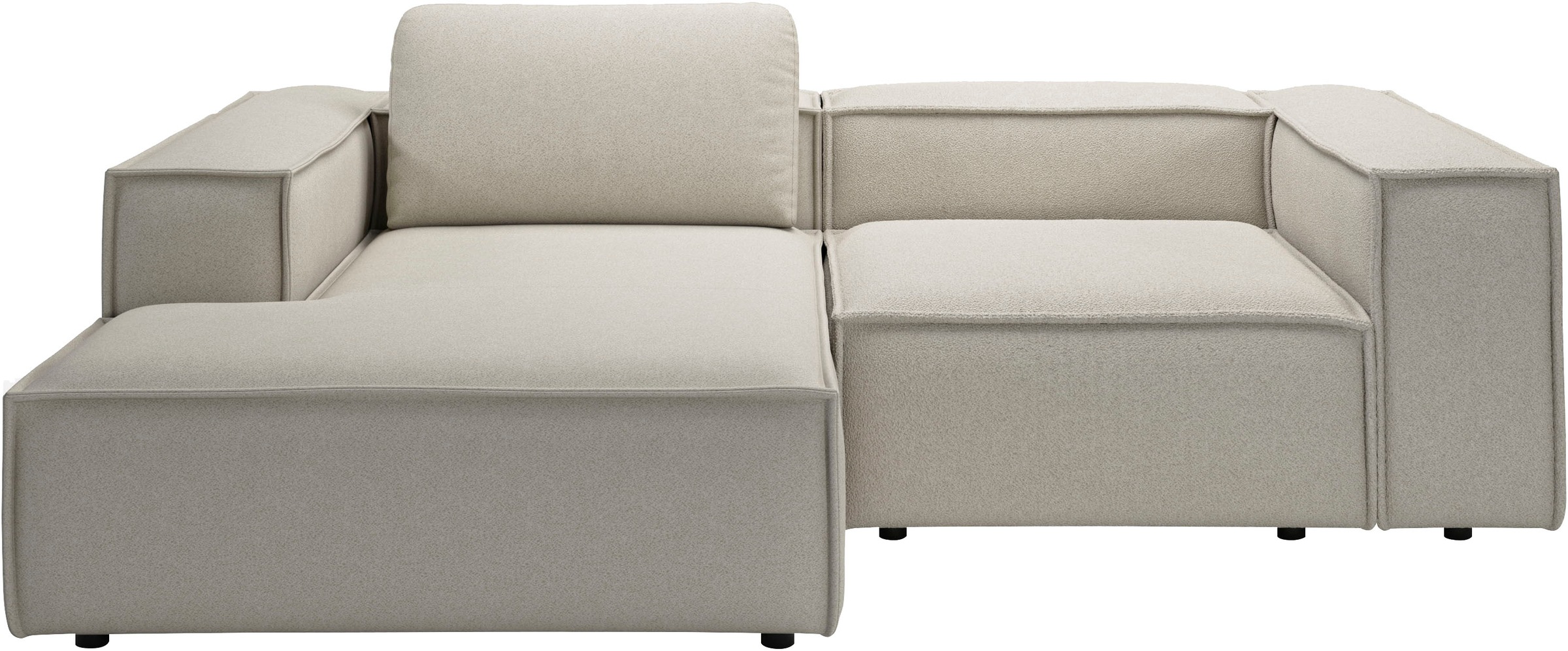 Home affaire Ecksofa »Watertown, kompakte L-Form, 246 cm breite für kleiner günstig online kaufen